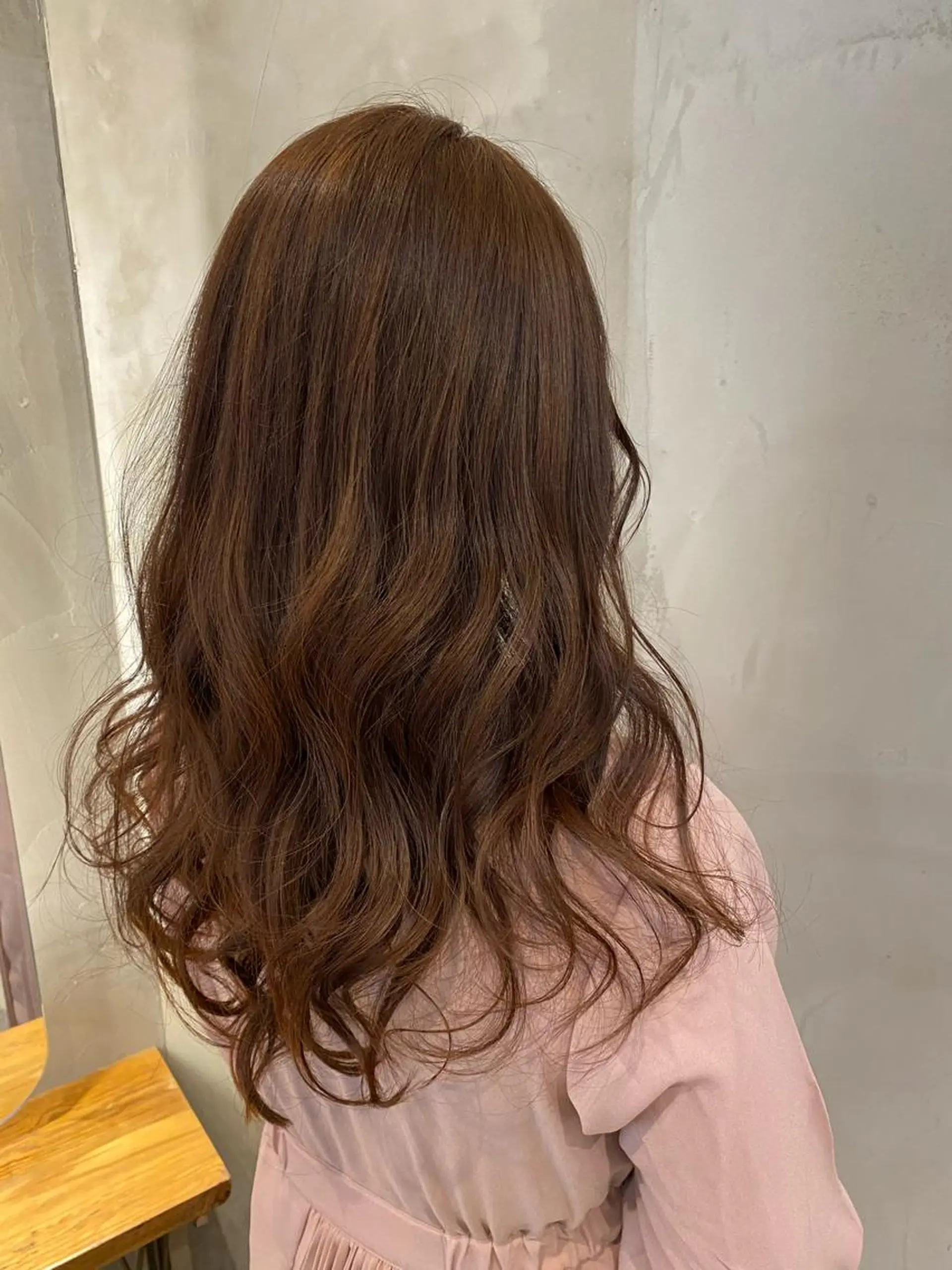 ミディアム カラー パーマ ヘアアレンジ ヘアカラー トリートメント 顔周りcut・ご相談 ＝新宿しずく🇰🇷のヘアスタイル
