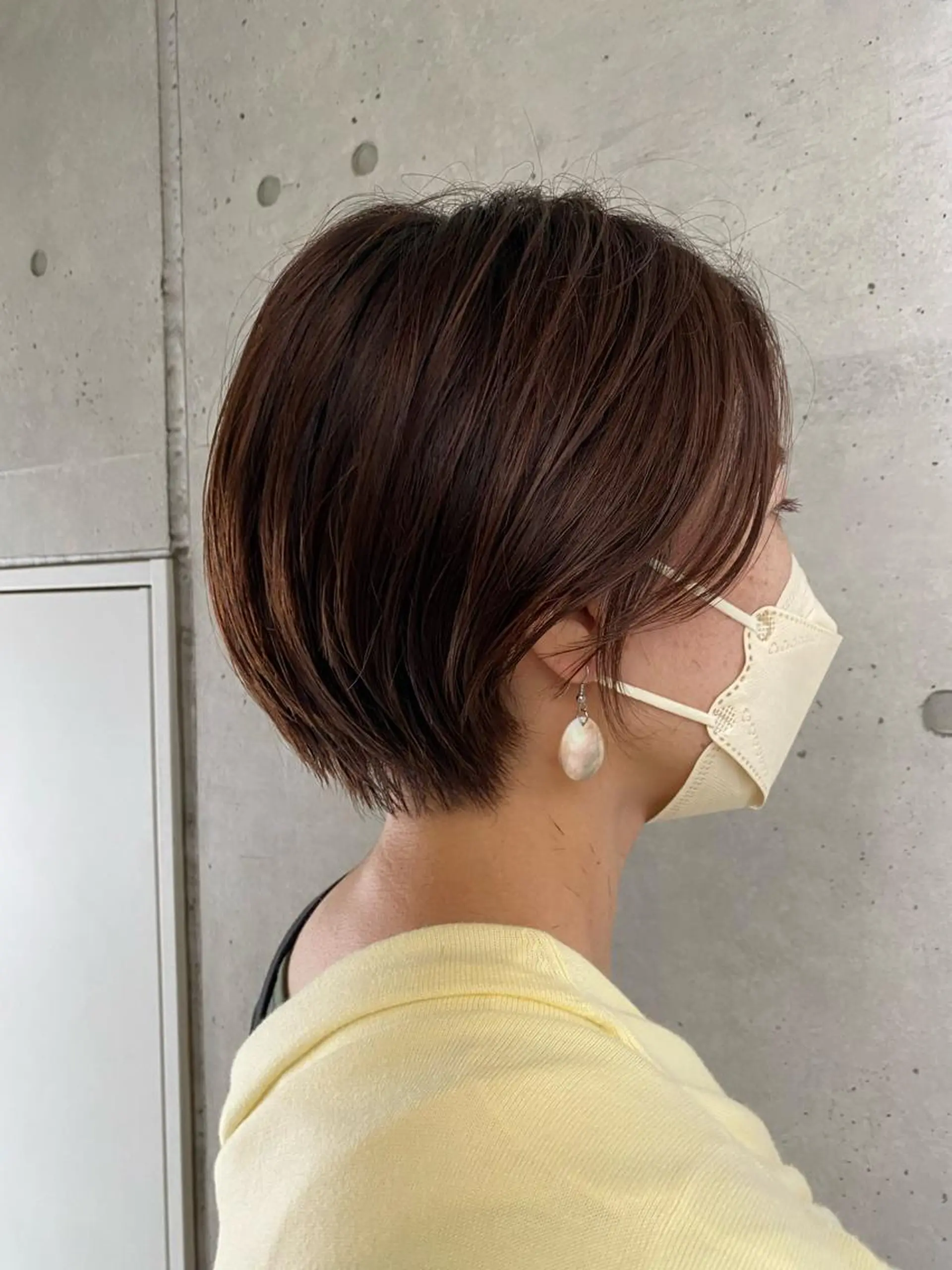 ショート カラー Leverage New York所属・小滝 楓のヘアスタイル