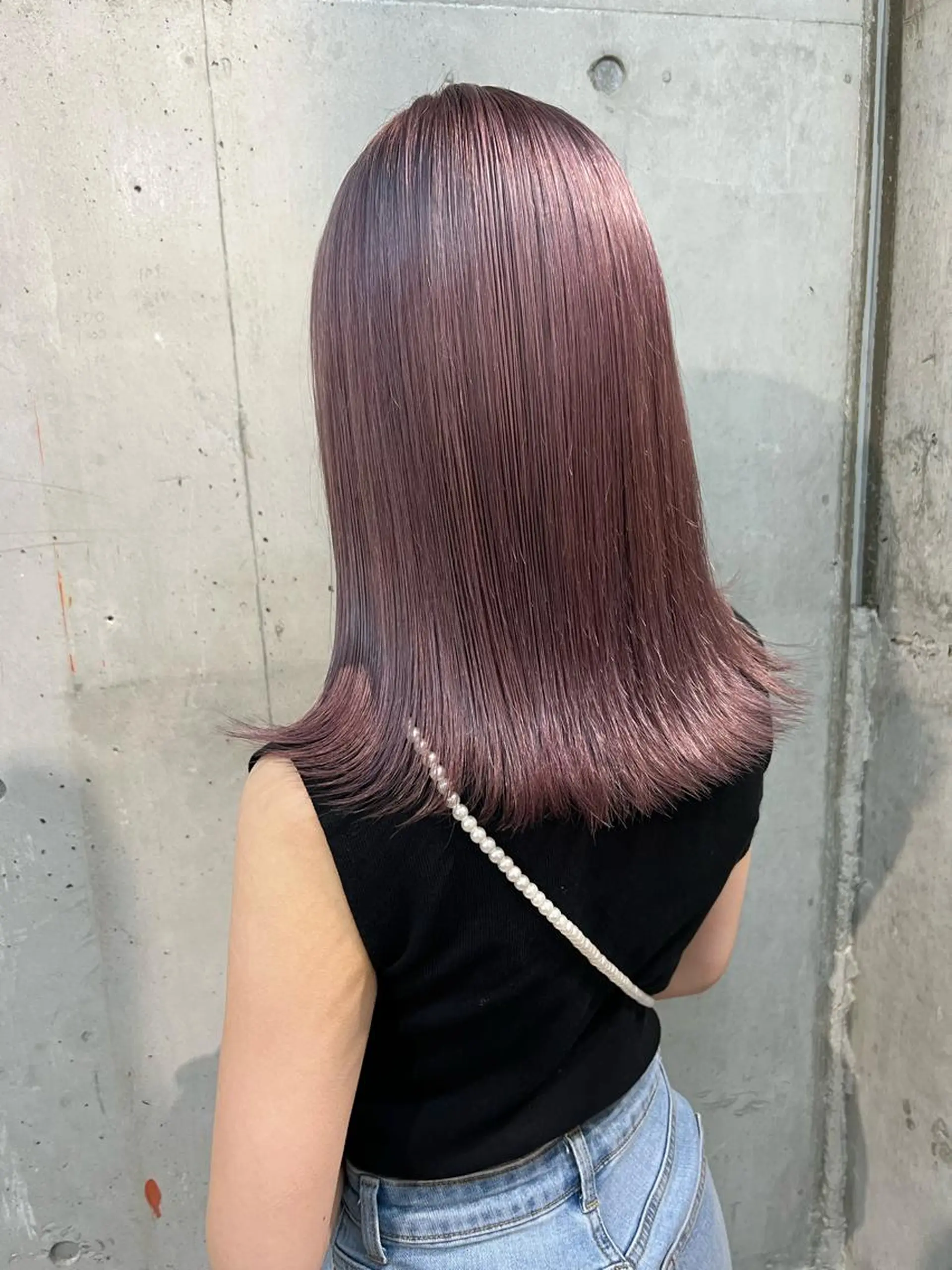 ミディアム カラー バレイヤージュ ブリーチ ケアブリーチ ハイライトカラー インナーカラー ヘアカラー トリートメント lani ブリーチ /ダブルカラーのヘアスタイル