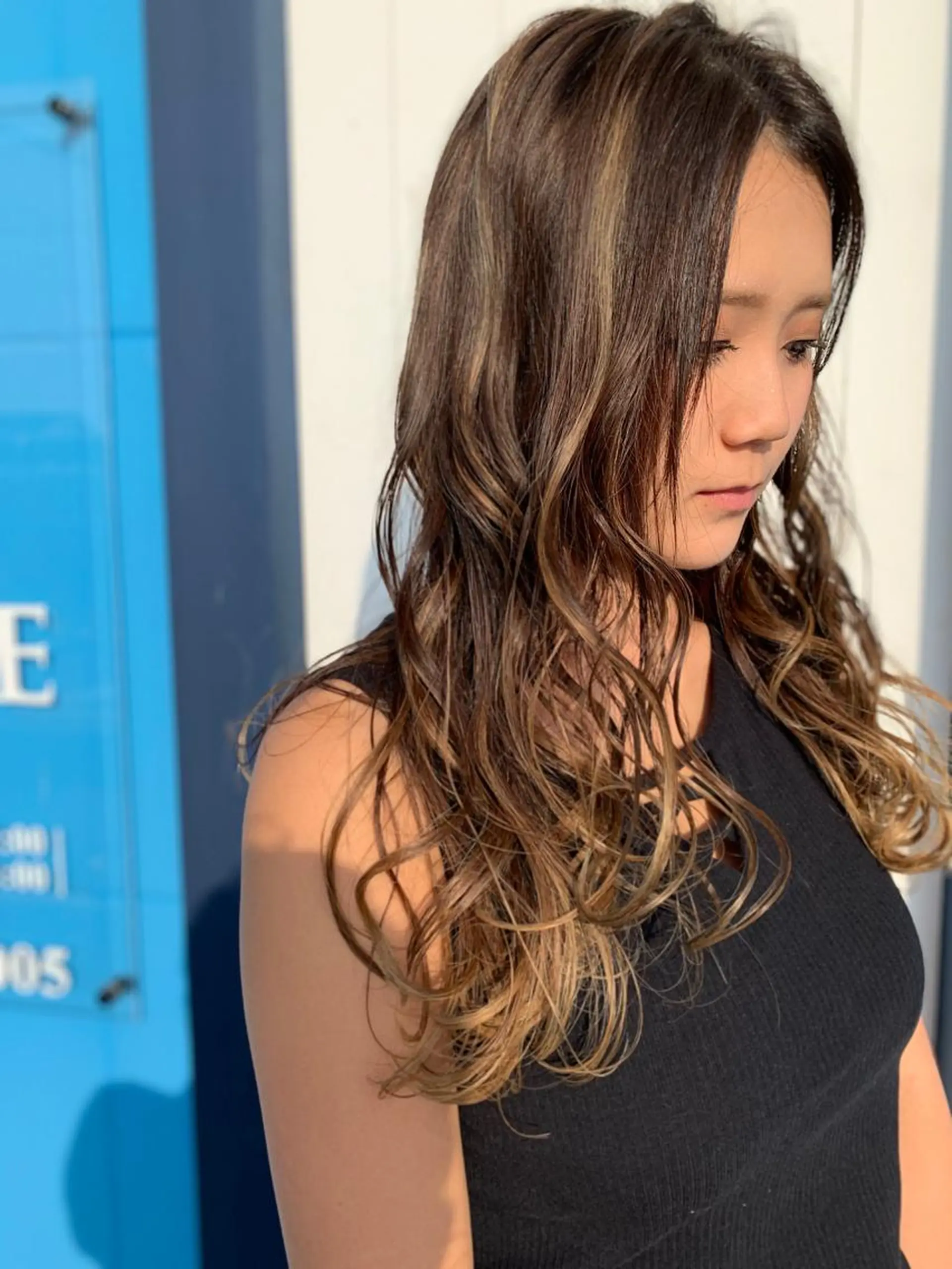 ロング カラー ROUTE ルートのヘアスタイル