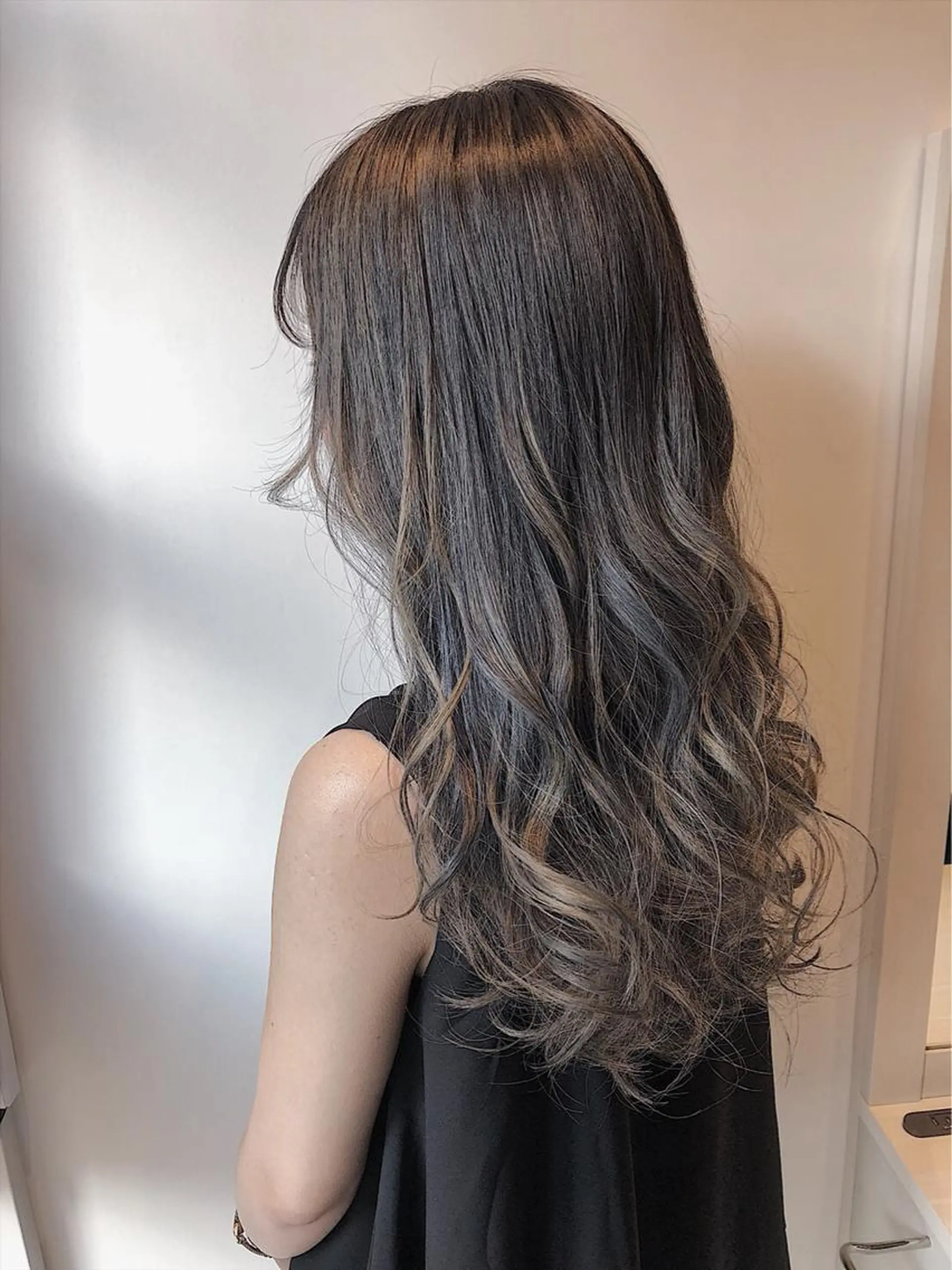 ロング カラー パーマ ヘアカラー トリートメント 🤍FUKUMURA 🤍のヘアスタイル