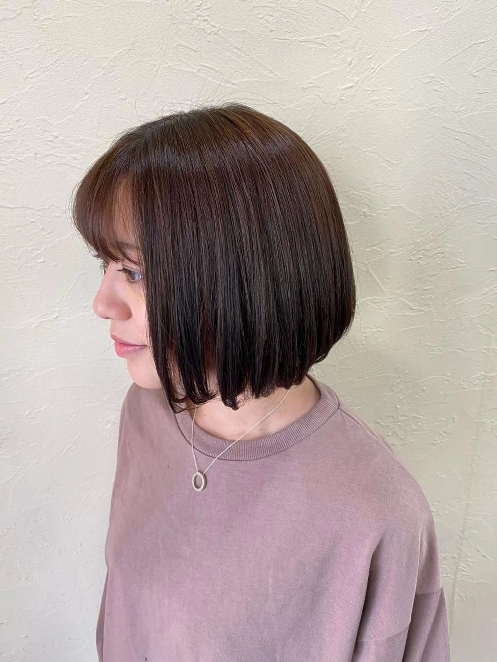 ショート ボブ カット ENIF ヤマグチアツコのヘアスタイル