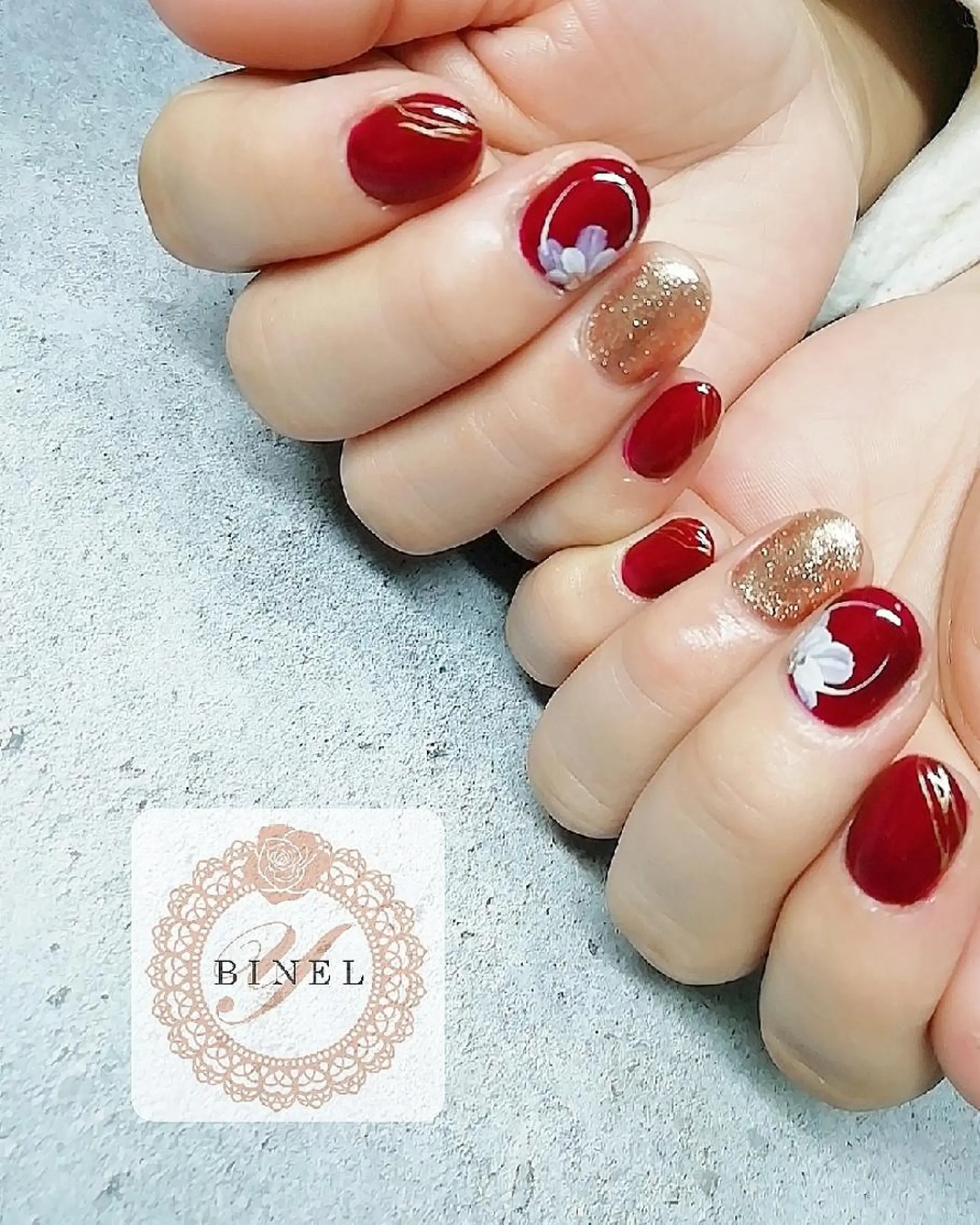 ネイル ハンドネイル Nail Salon Y.BINELのネイルデザイン
