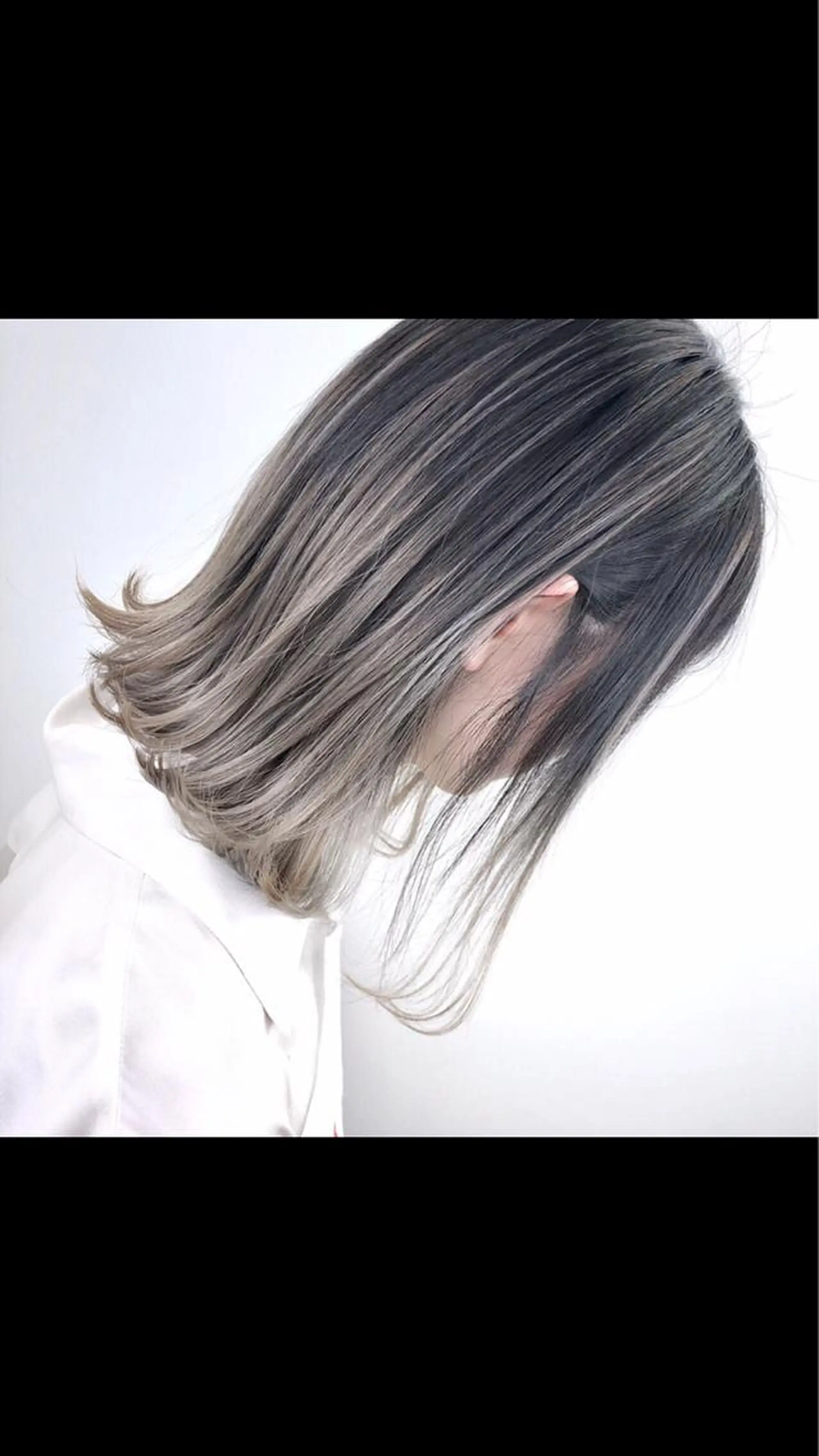 セミロング カラー 大橋 輝久のヘアスタイル