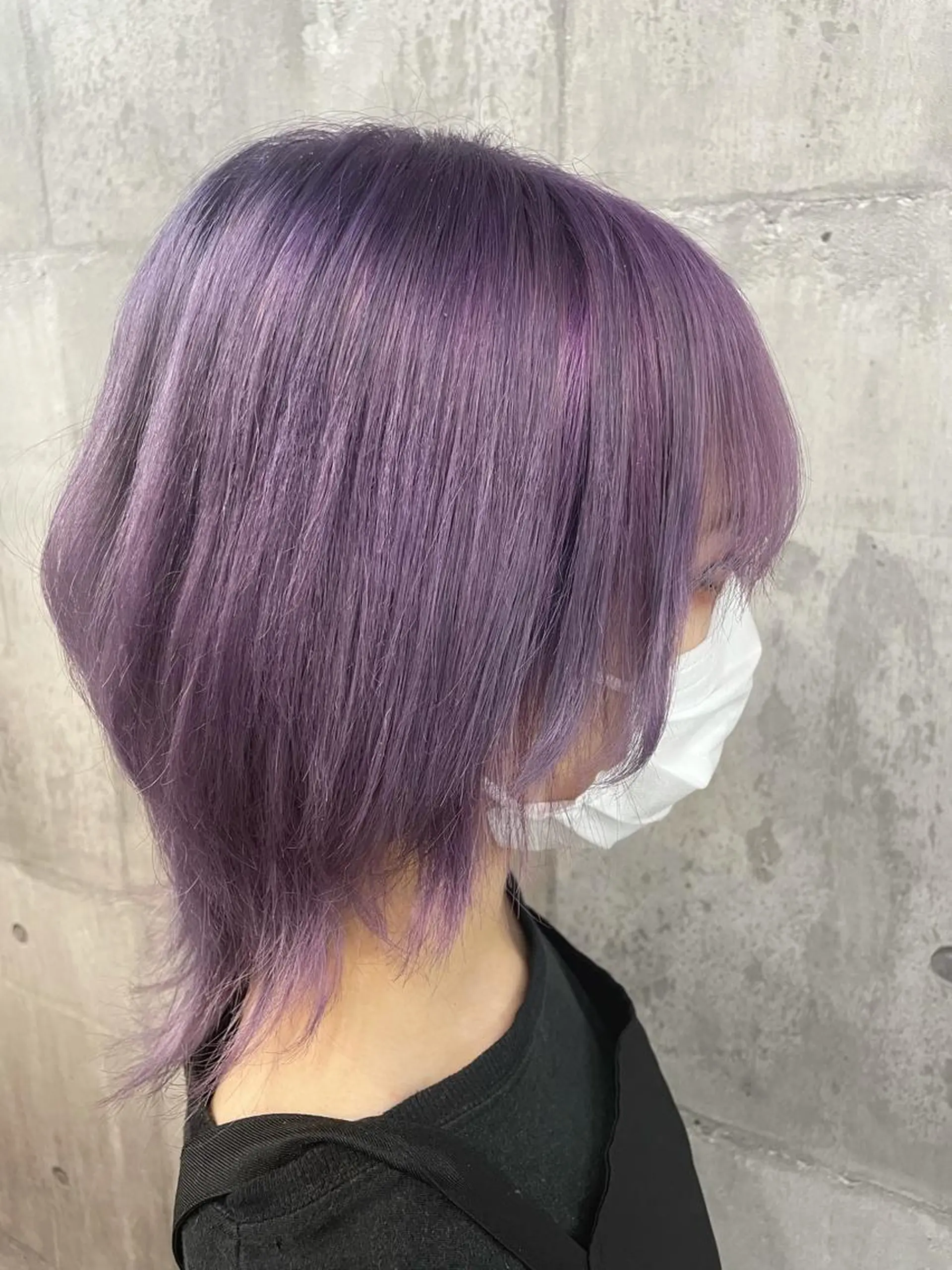 カラー 透明感カラー ヘアカラー ルミナホワイト 店長 もえかのヘアスタイル