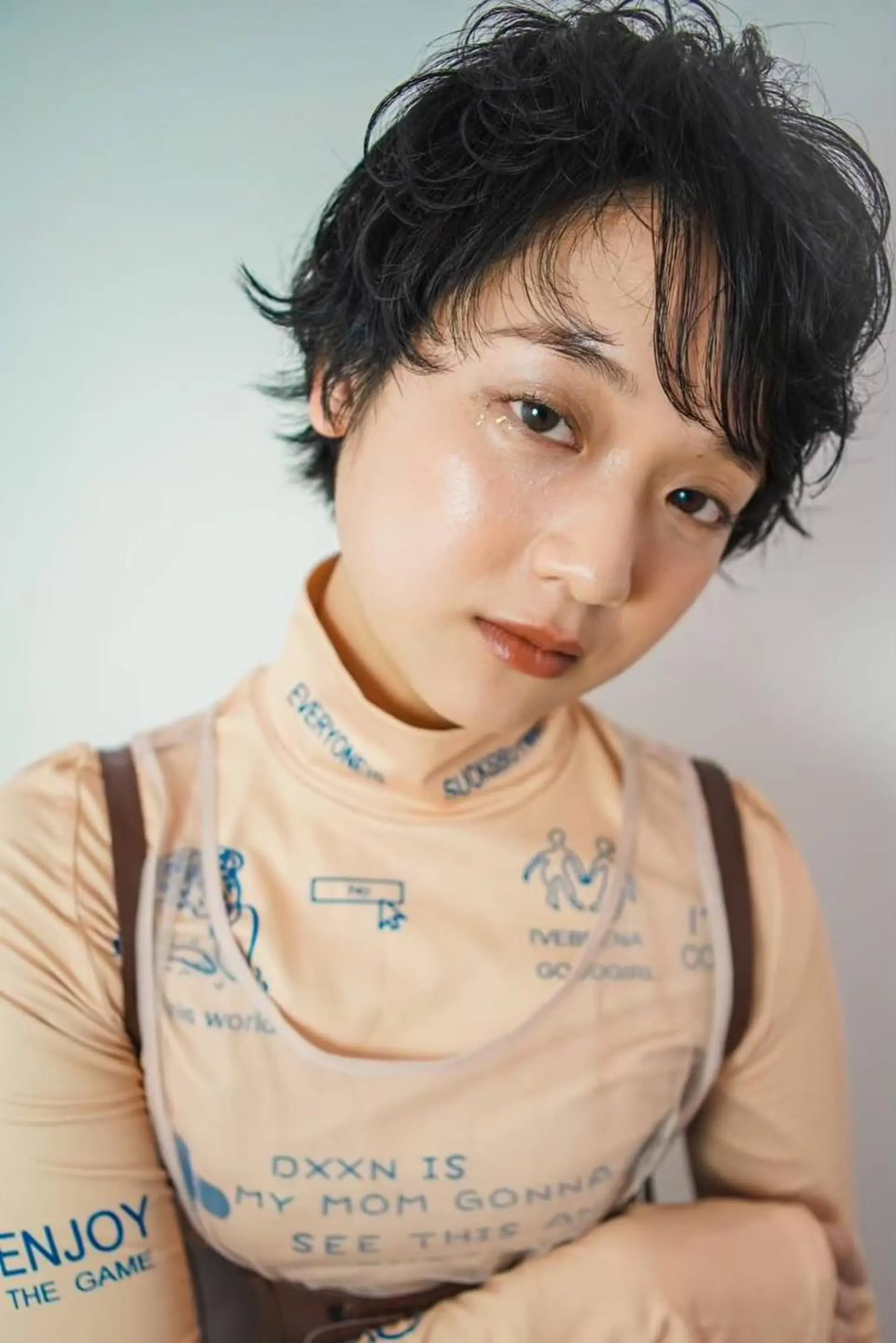 ショート 💚ᩚMISAKI/ 艶髪カラー💚ᩚのヘアスタイル