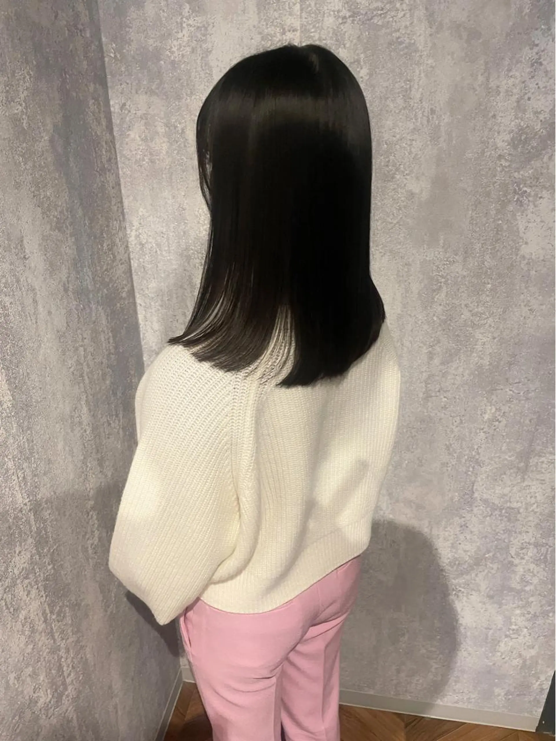 ミディアム 髪質改善 似合わせカット 縮毛矯正 杉野🫧美髪🫧 Zina博多店長のヘアスタイル