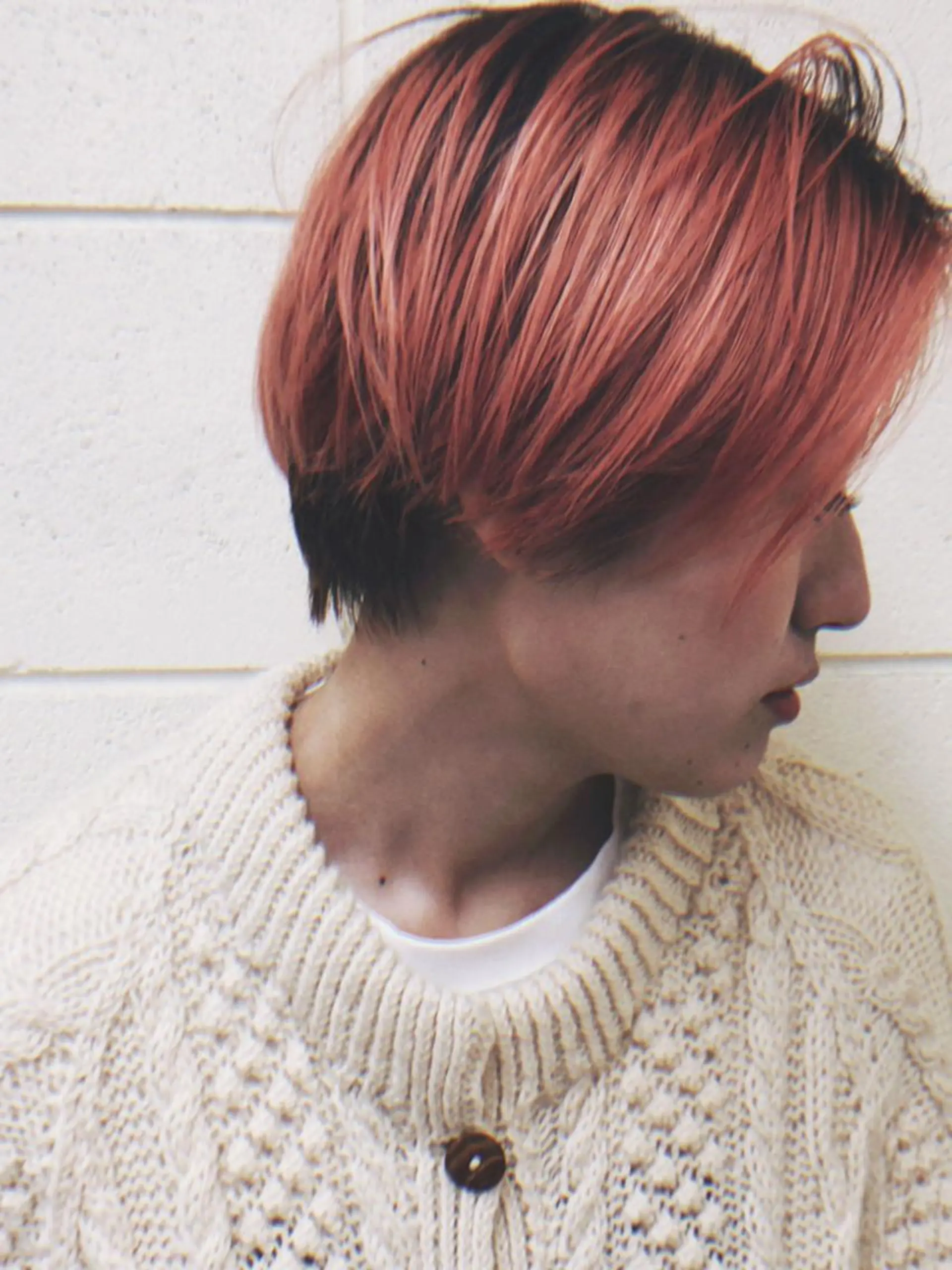 カラー ショート・ボブ 徳竹淳一のヘアスタイル