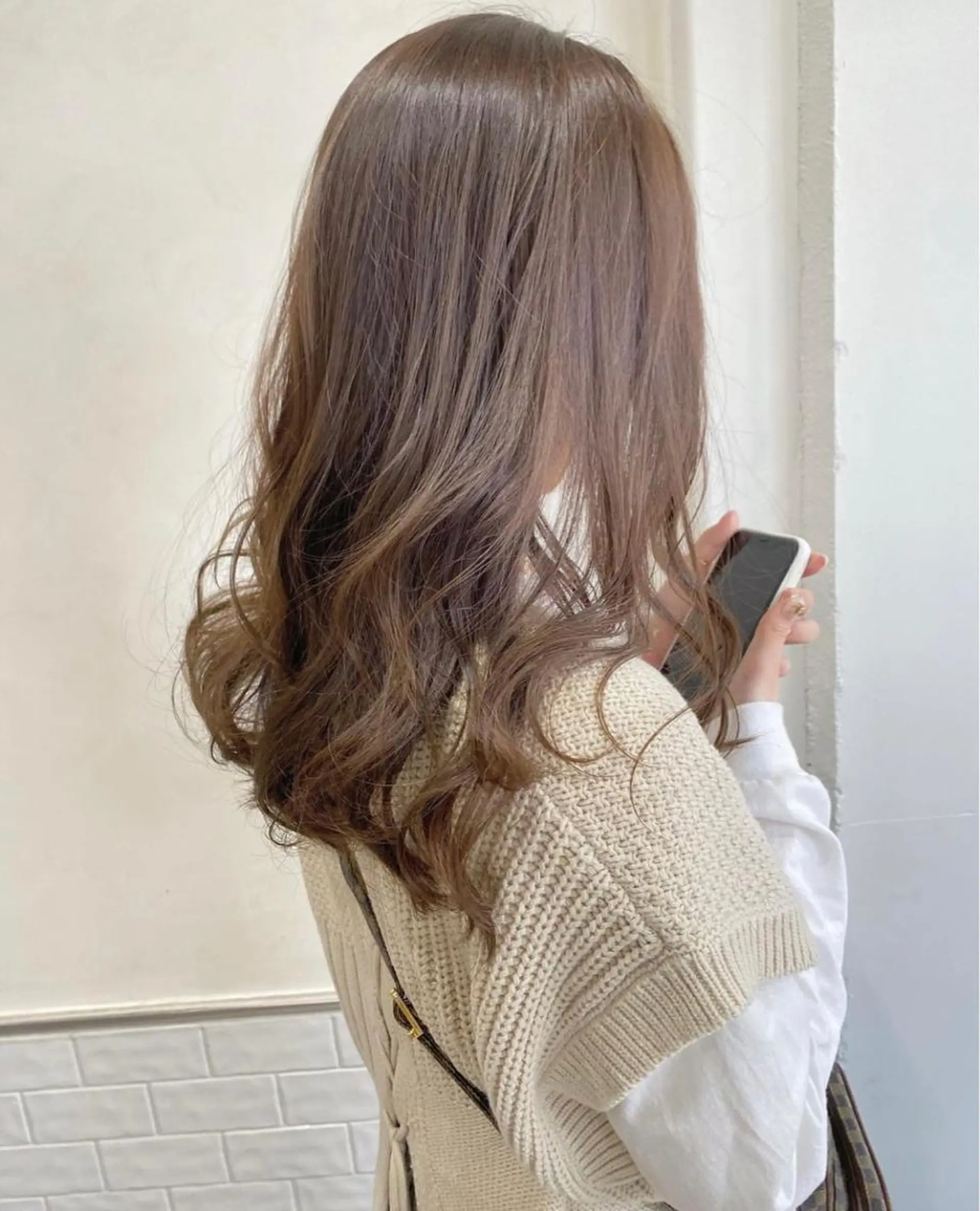 ロング カラー ベージュカラー ヘアカラー ⌇ROMEO京橋店⌇ 鎌谷明星🪷のヘアスタイル