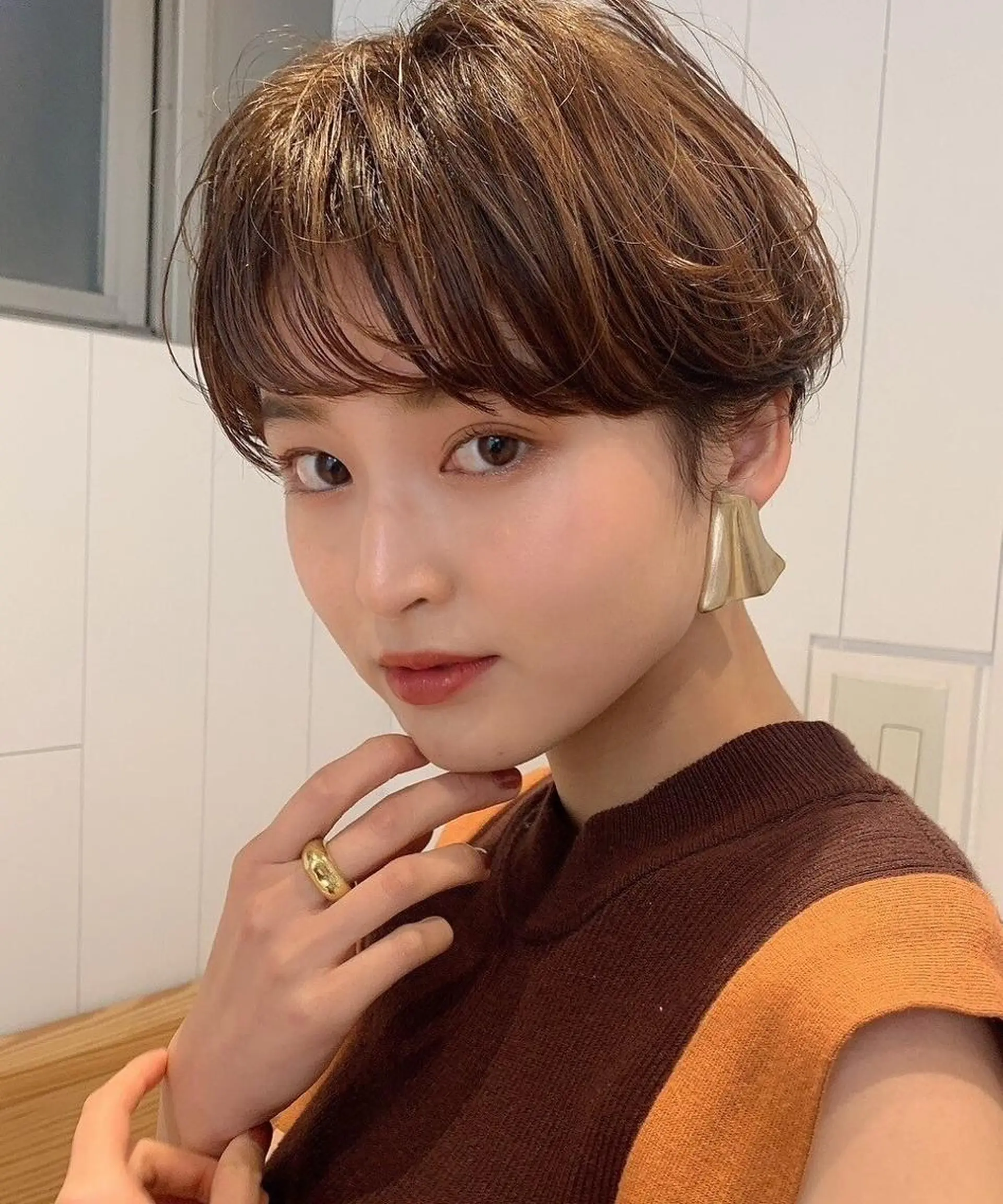 ショート カット ヘアカラー トリートメント 森光みやび / WILLOW京橋のヘアスタイル