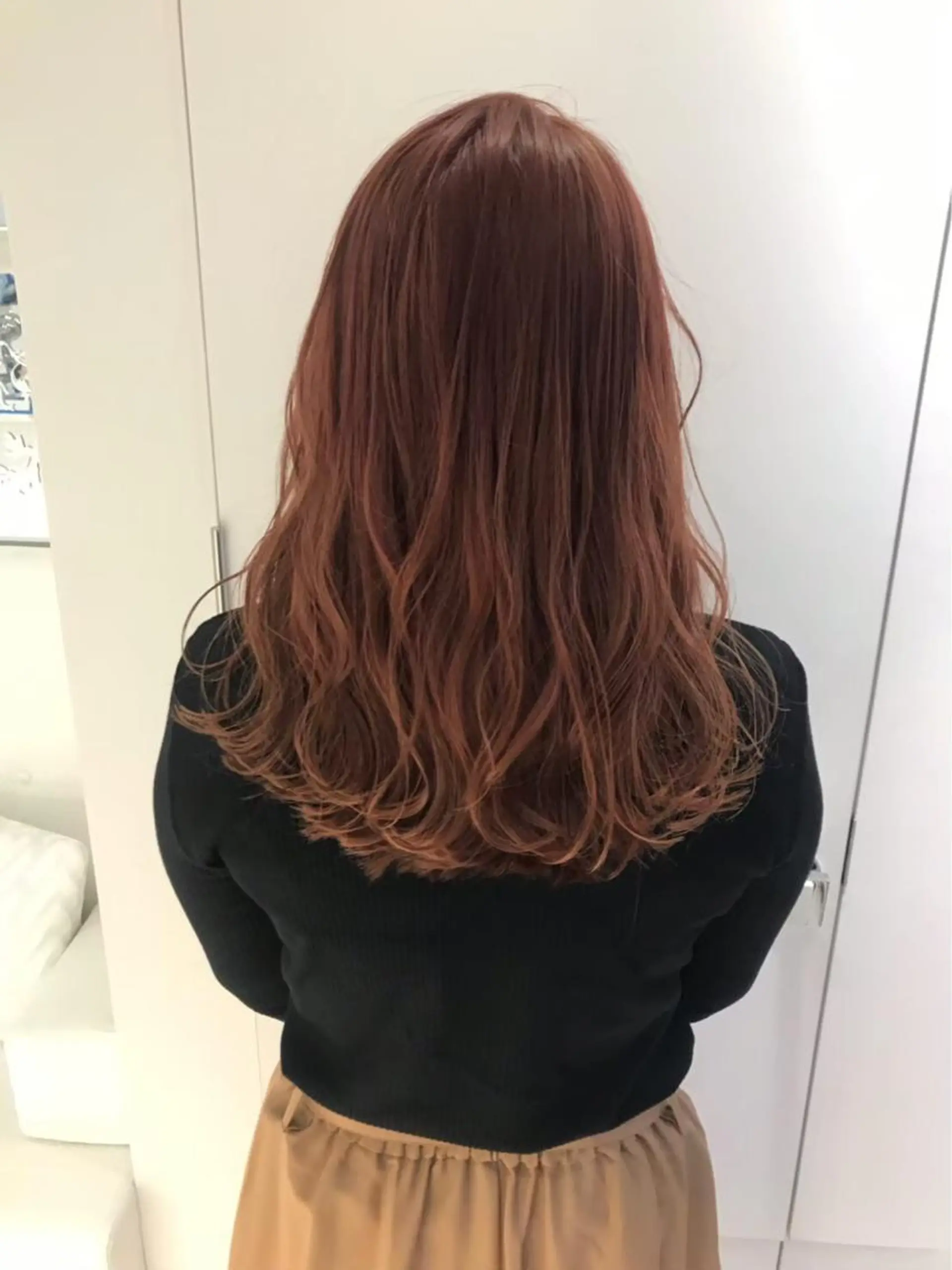 セミロング Okamura Chisatoのヘアスタイル