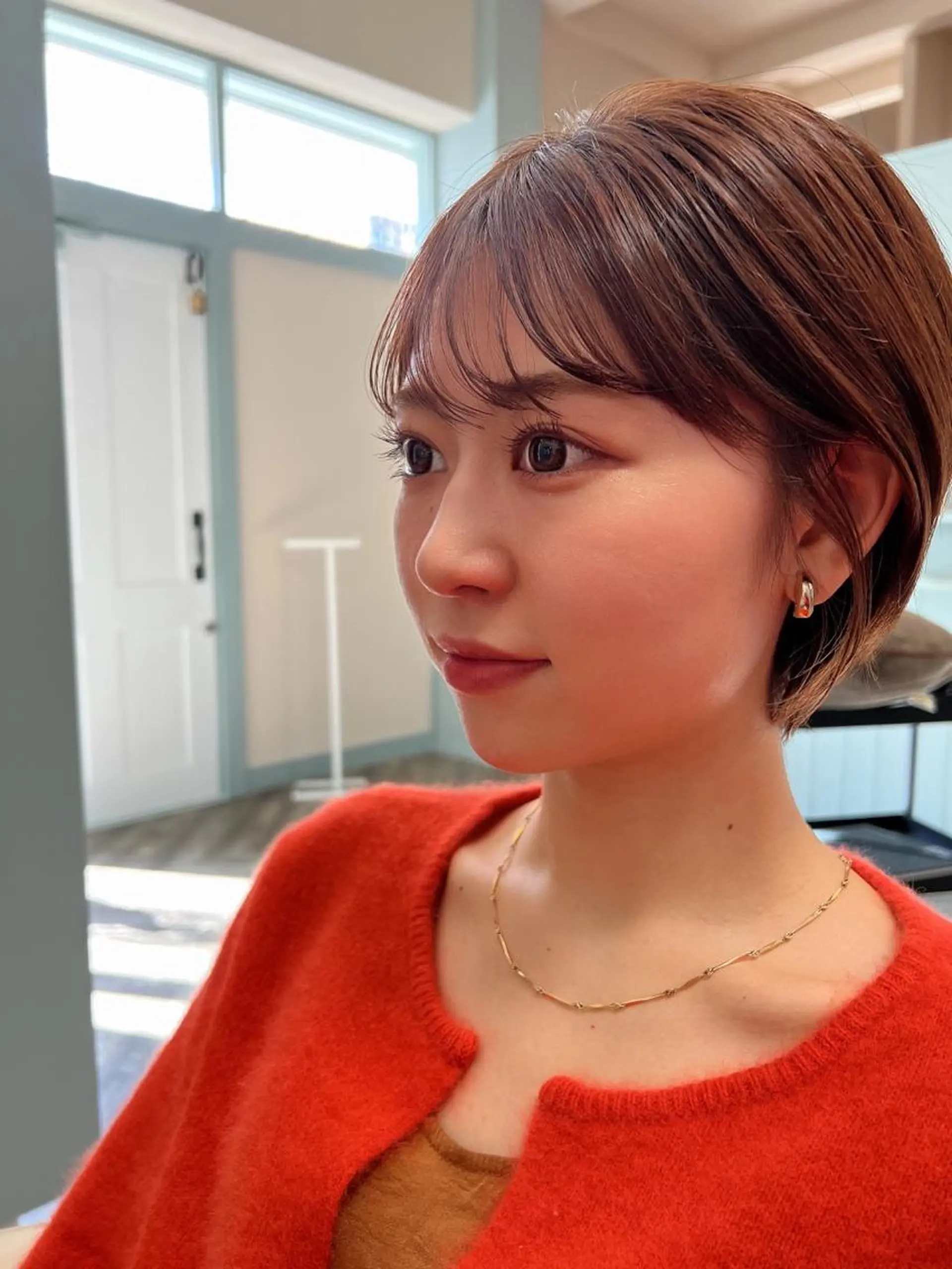 ショート カラー 髪質改善 艶髪専門美容師🏄 kazuレスlessのヘアスタイル