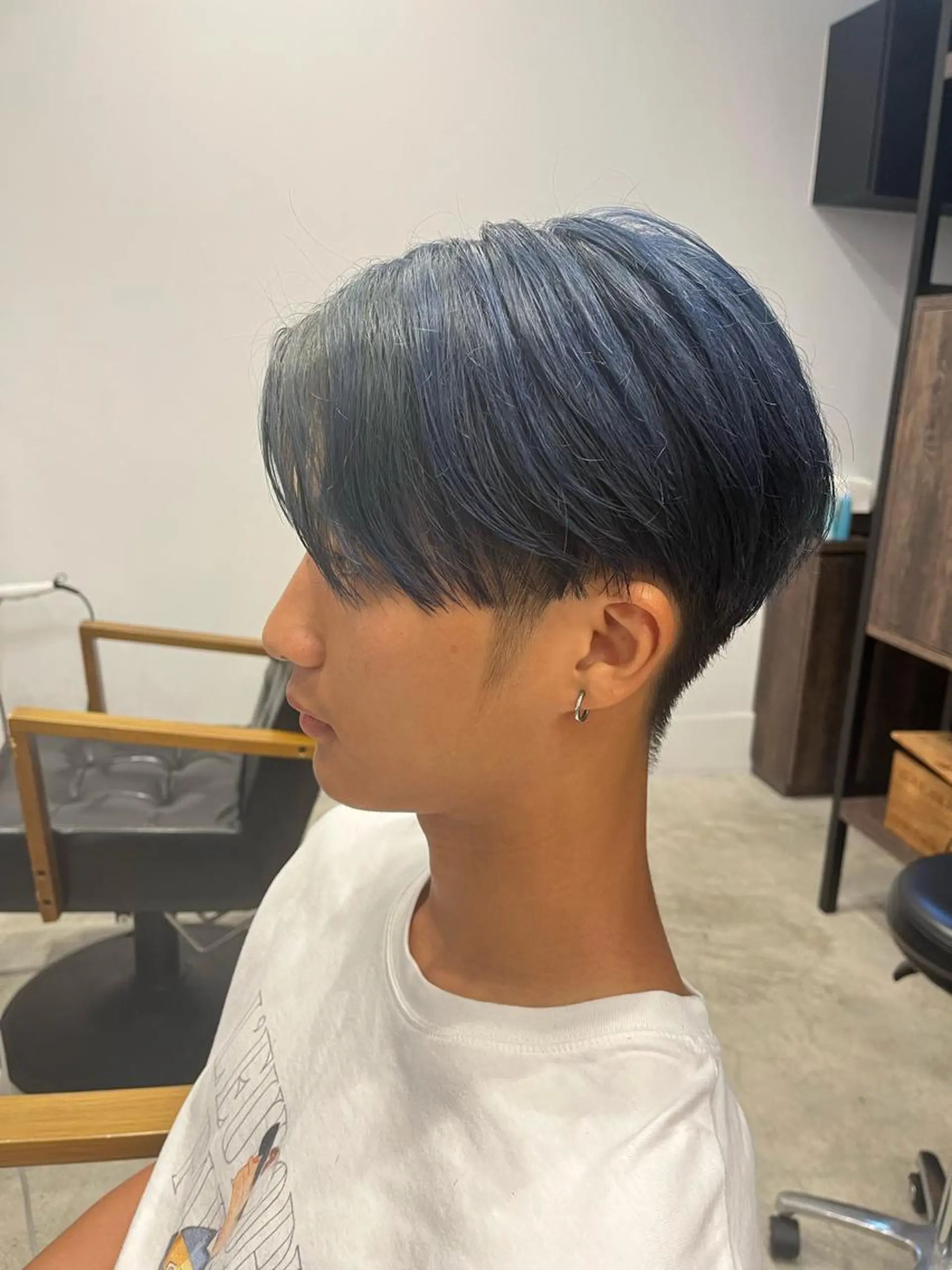 ショート カラー メンズ カット ヘアカラー トリートメント 香取 康平のヘアスタイル