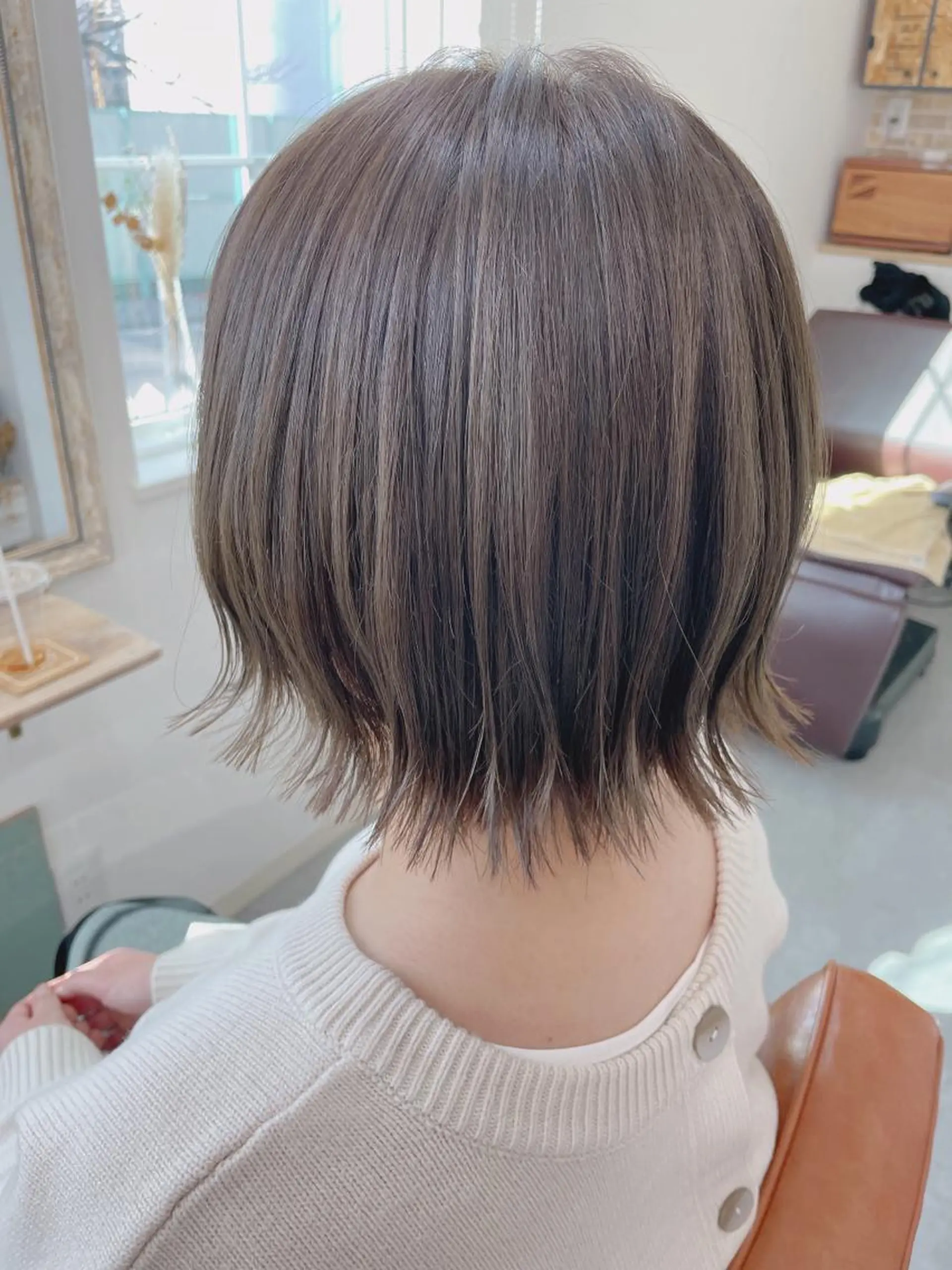 ショート カット ヘアカラー トリートメント キノシタ マユのヘアスタイル