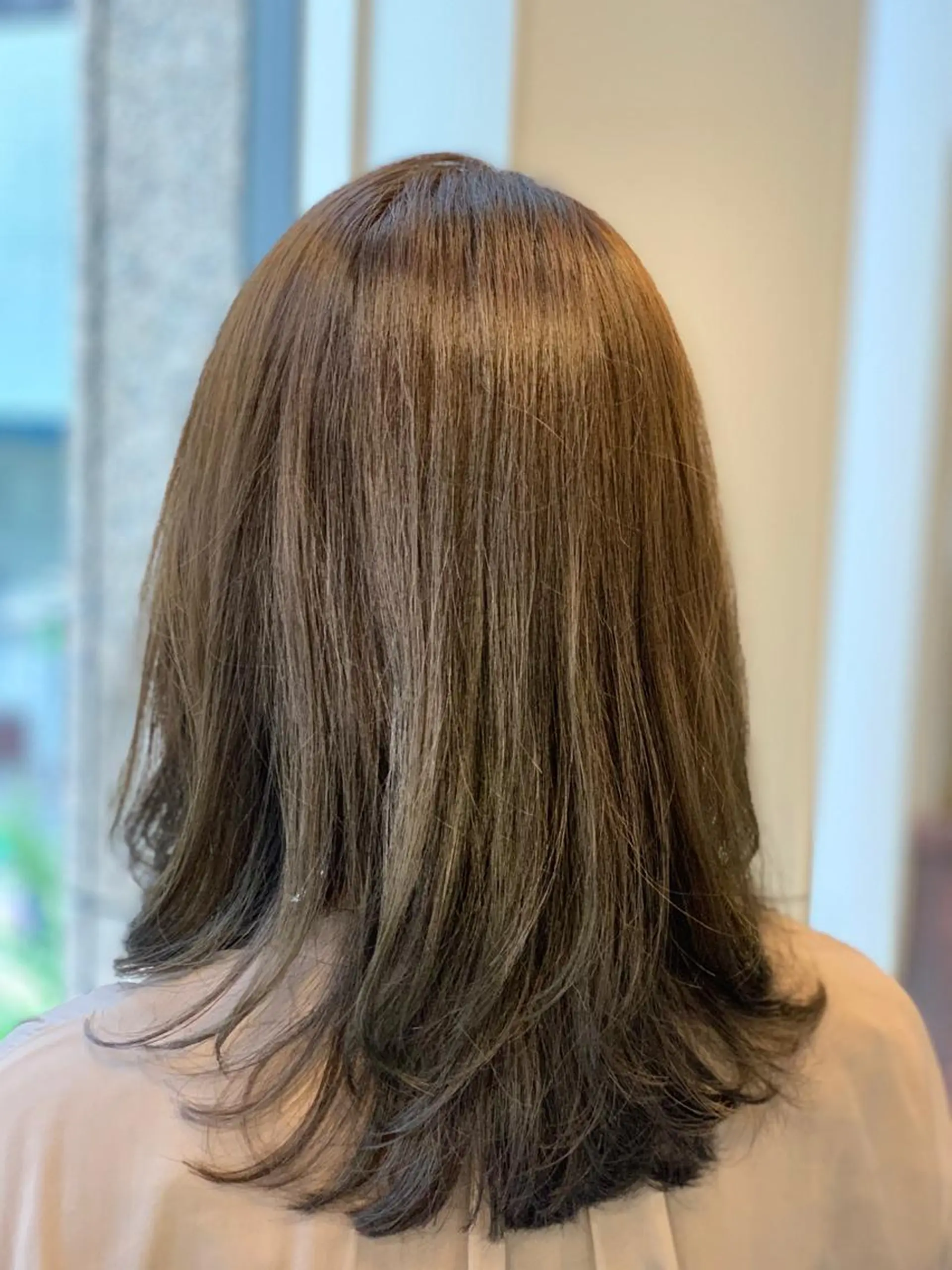 ミディアム カラー WISTERIA P LUS1 ikumiのヘアスタイル