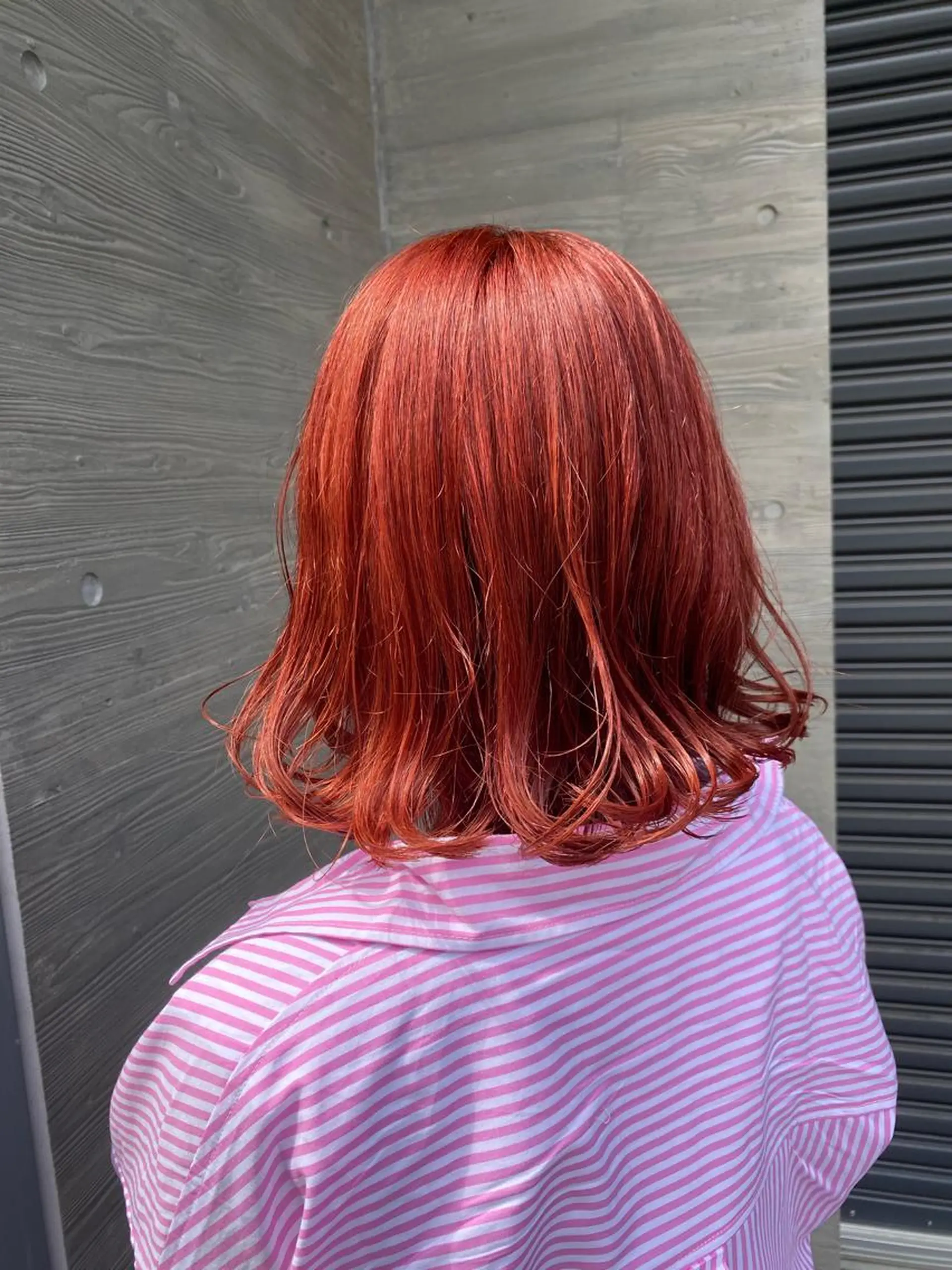 ショート YASU🍎CUT 赤系カラー/ヘアケアのヘアスタイル