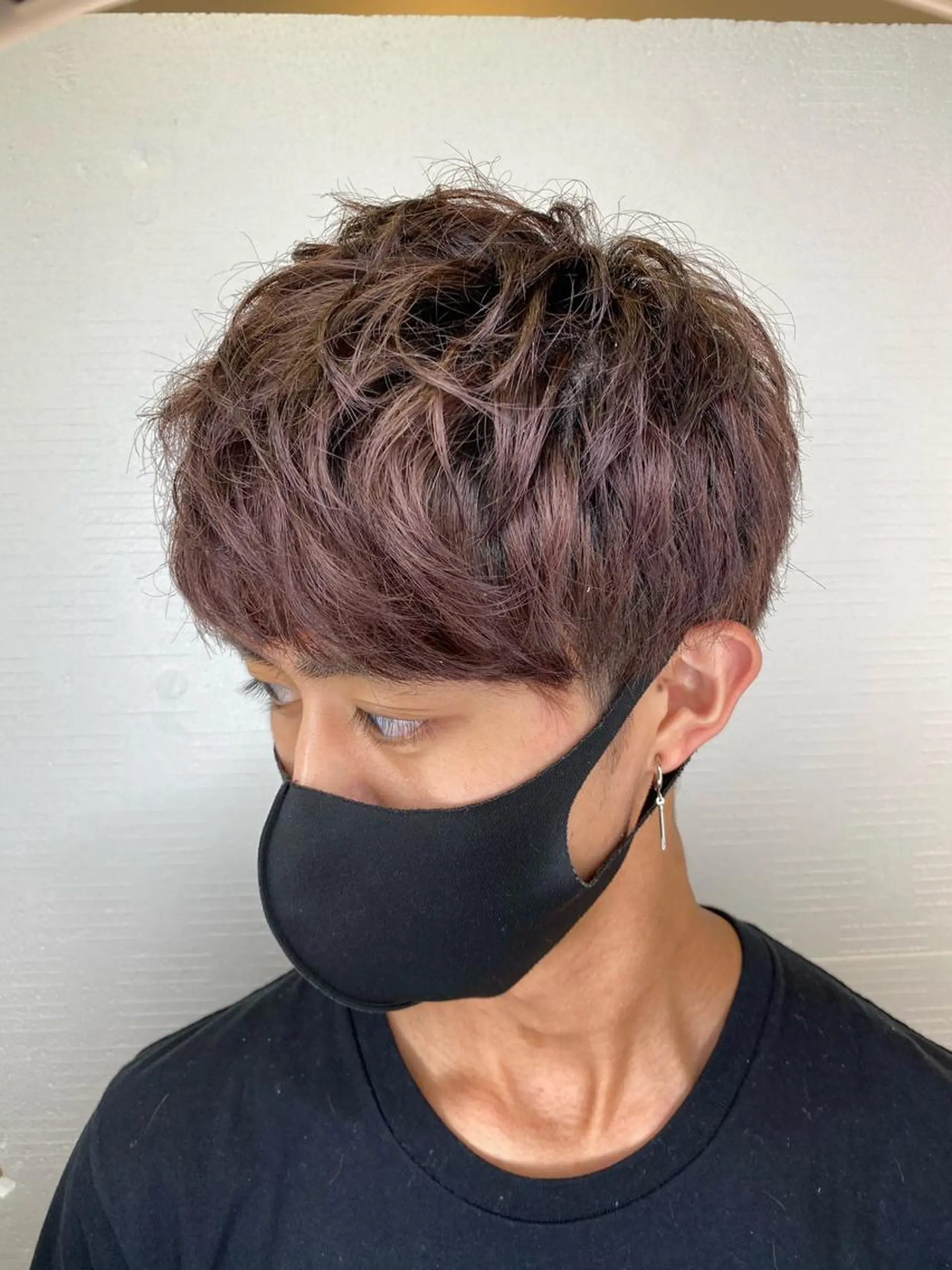 ミディアム メンズ 柳澤 和也のヘアスタイル