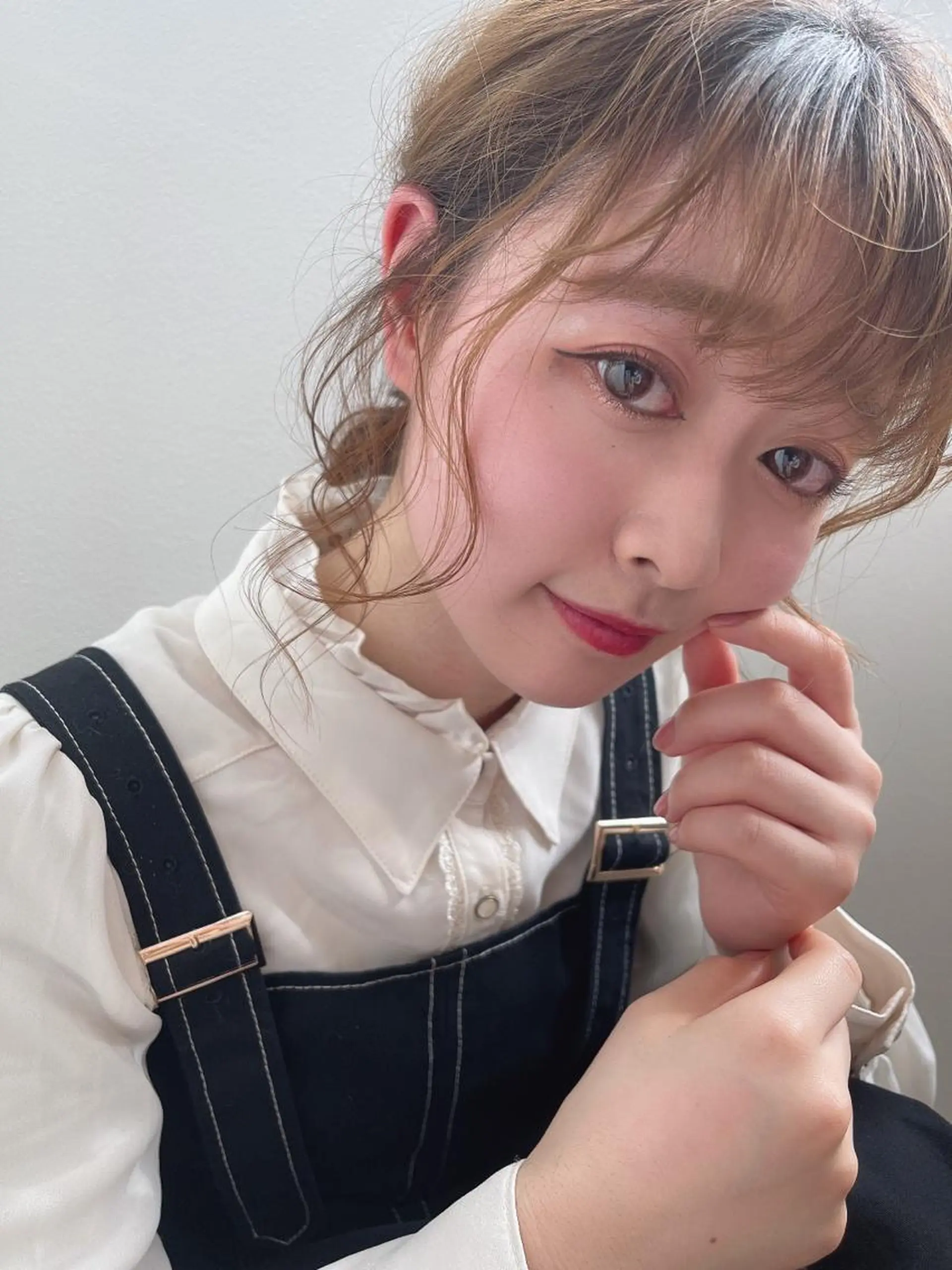 ミディアム ヘアアレンジ m i k u n aのヘアスタイル