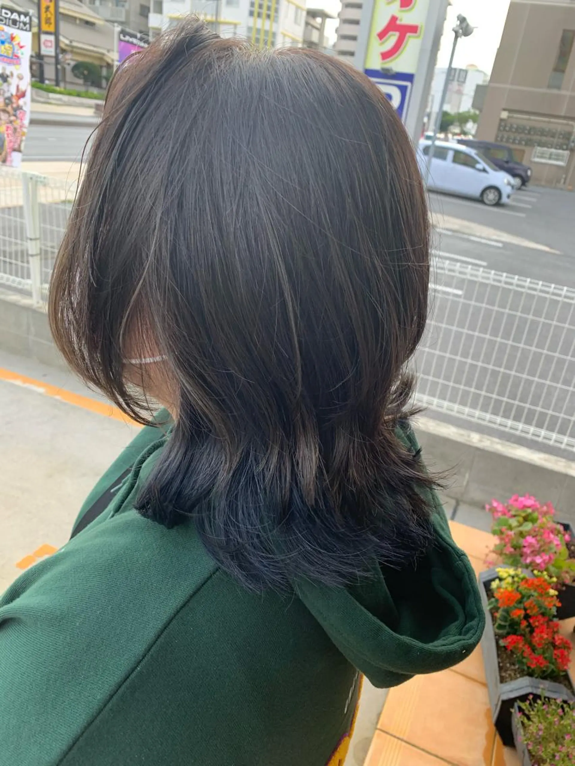 ミディアム アルグラーテ 上原のヘアスタイル