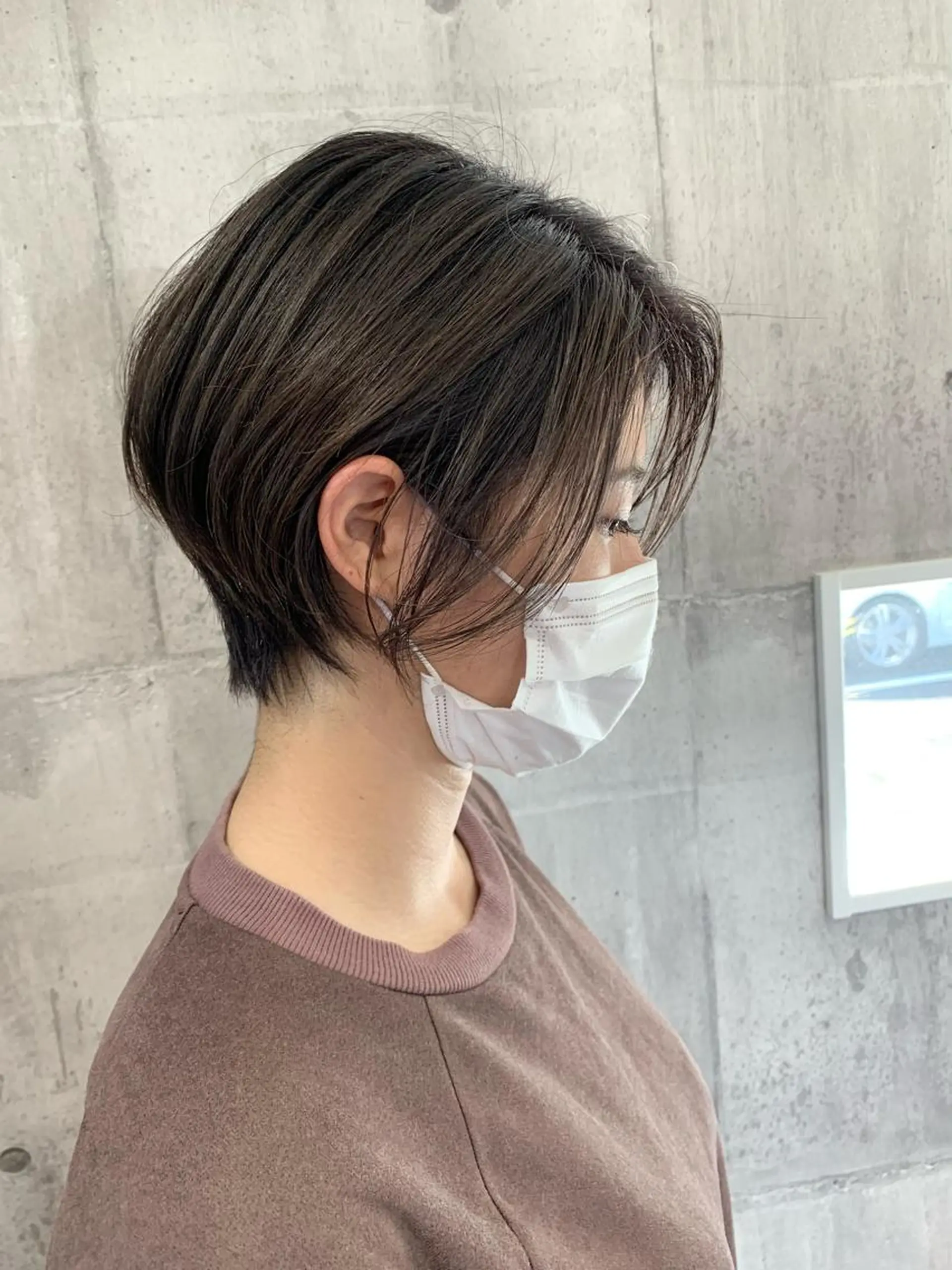 ショート ショートヘア カット ヘアカラー トリートメント yoshihara yuukiのヘアスタイル