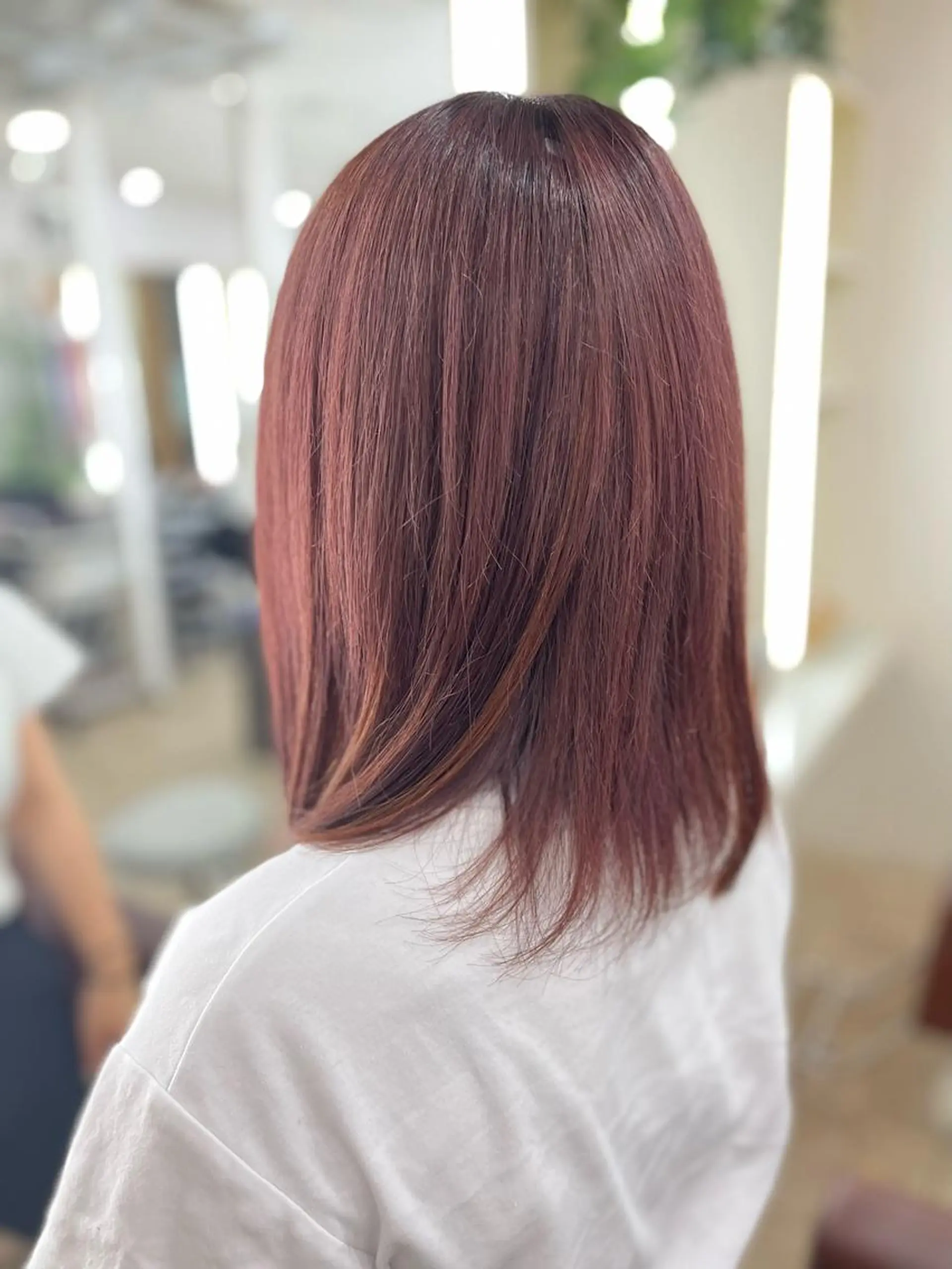 ミディアム 🐥こ ま🐥のヘアスタイル