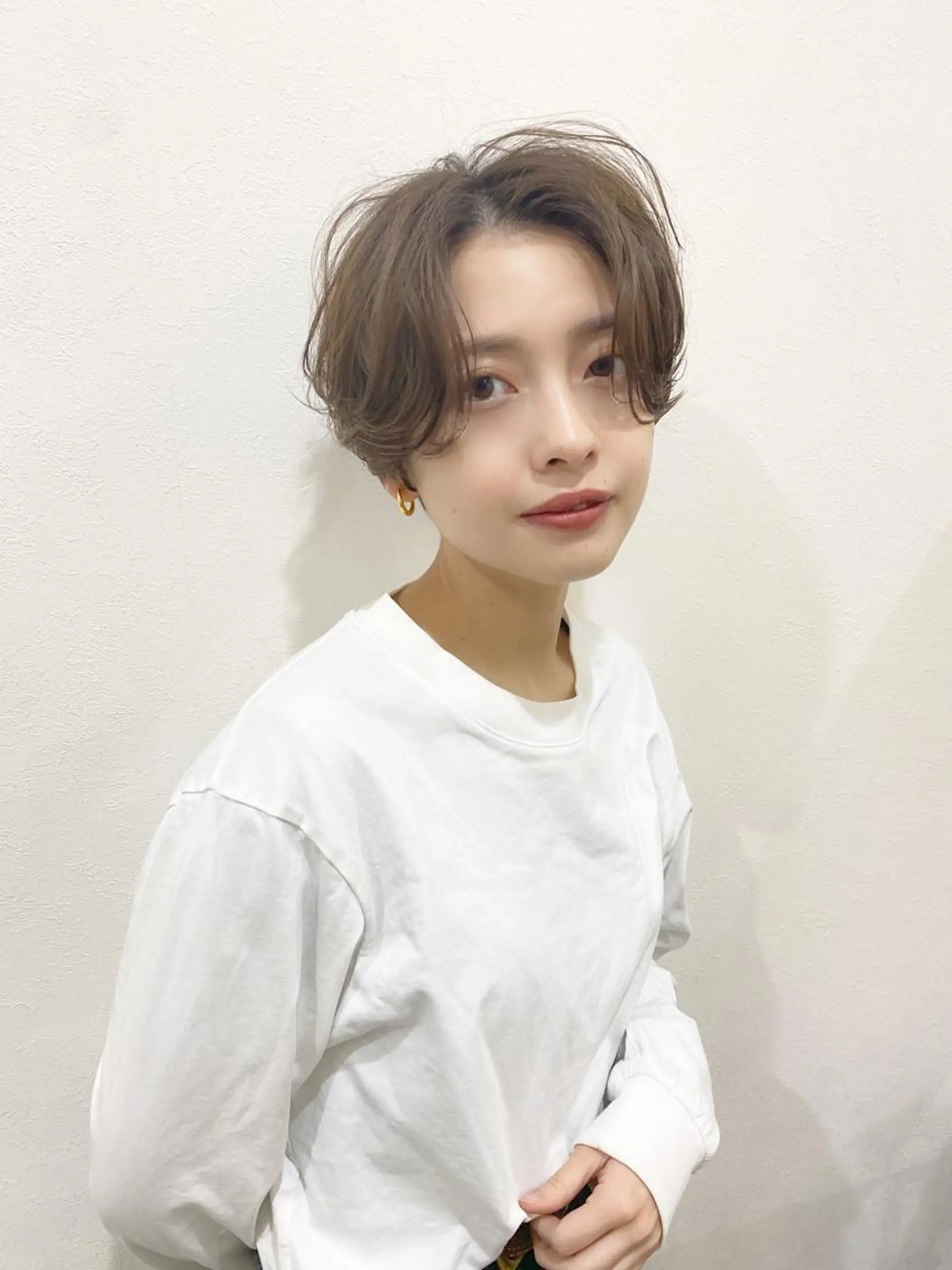 ショート カット パーマ トリートメント 銀座ショートヘア特化 渡部 誠のヘアスタイル