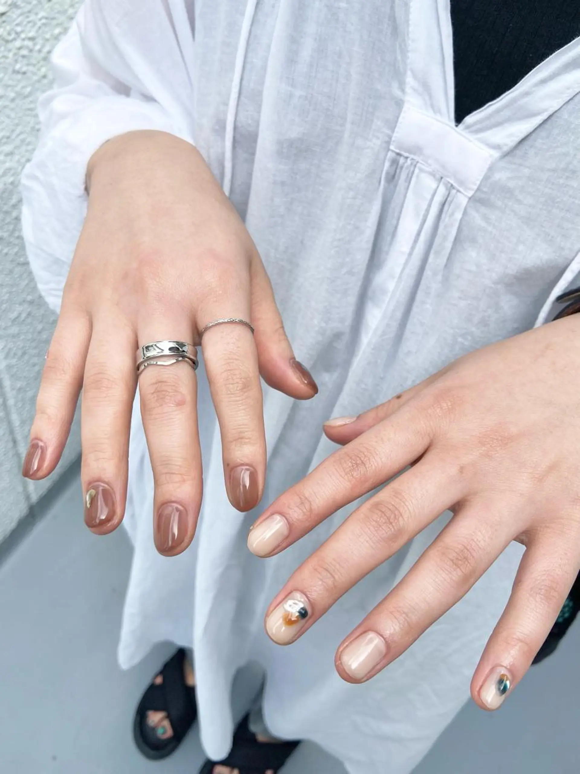 ネイル ハンドネイル 樫原 なおこのネイルデザイン