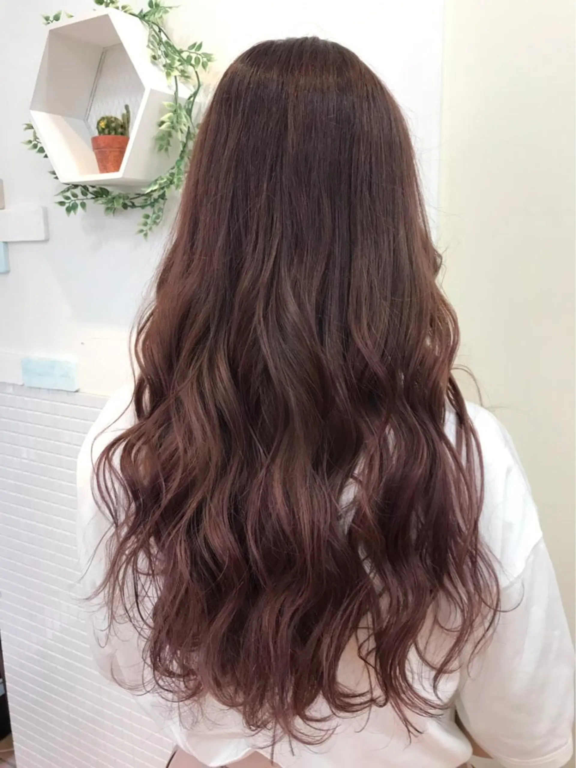 ミディアム カラー 韓国風カット osugiのヘアスタイル