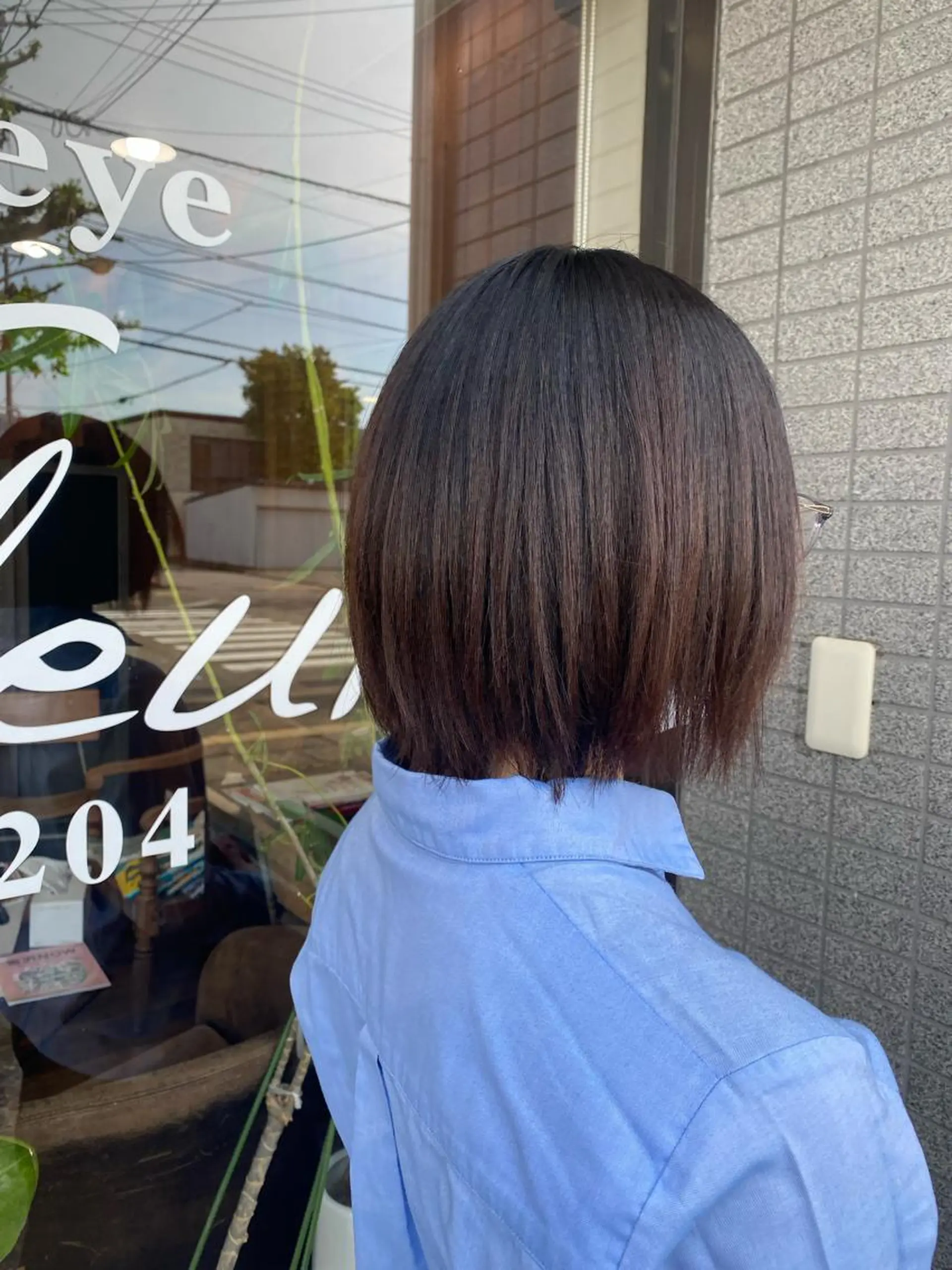 ミディアム 立野 希沙のヘアスタイル
