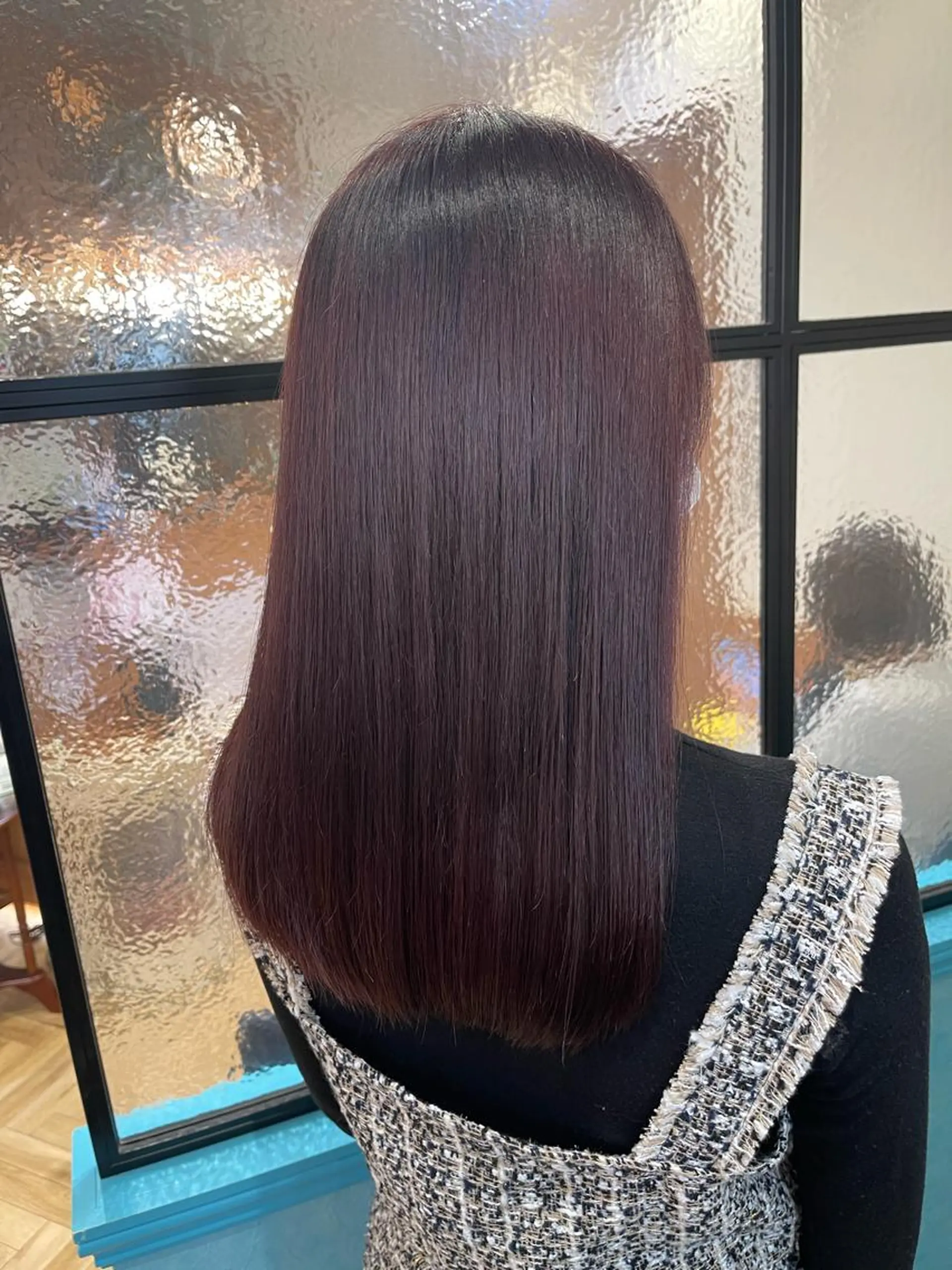 ロング カット ヘアカラー トリートメント サロウィン池袋店所属・マンツーマン施術 山口つよしのヘアスタイル