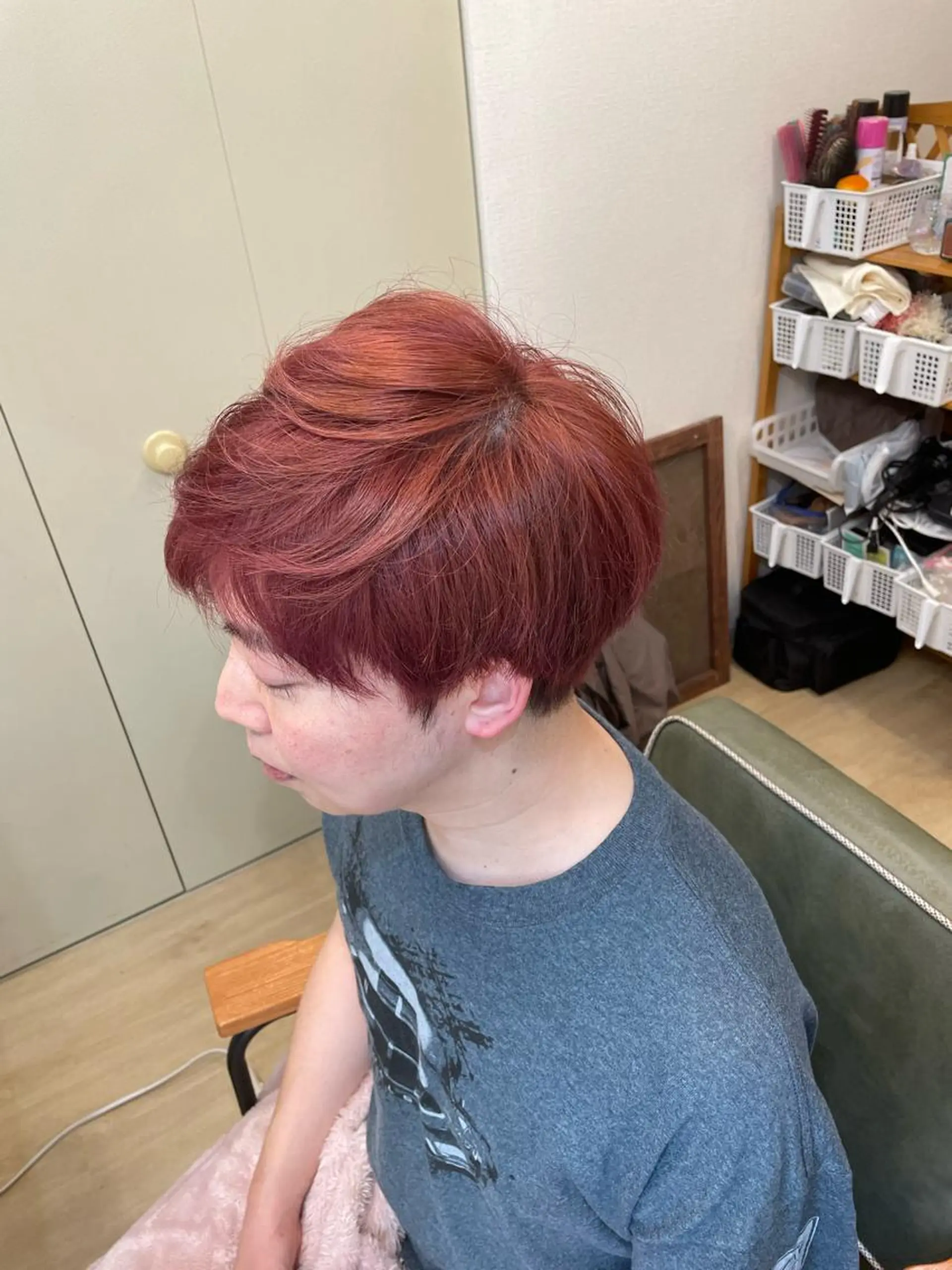 ショート カラー ダブルカラー カット ヘアカラー トリートメント HempBeauty 浅野アサミのヘアスタイル