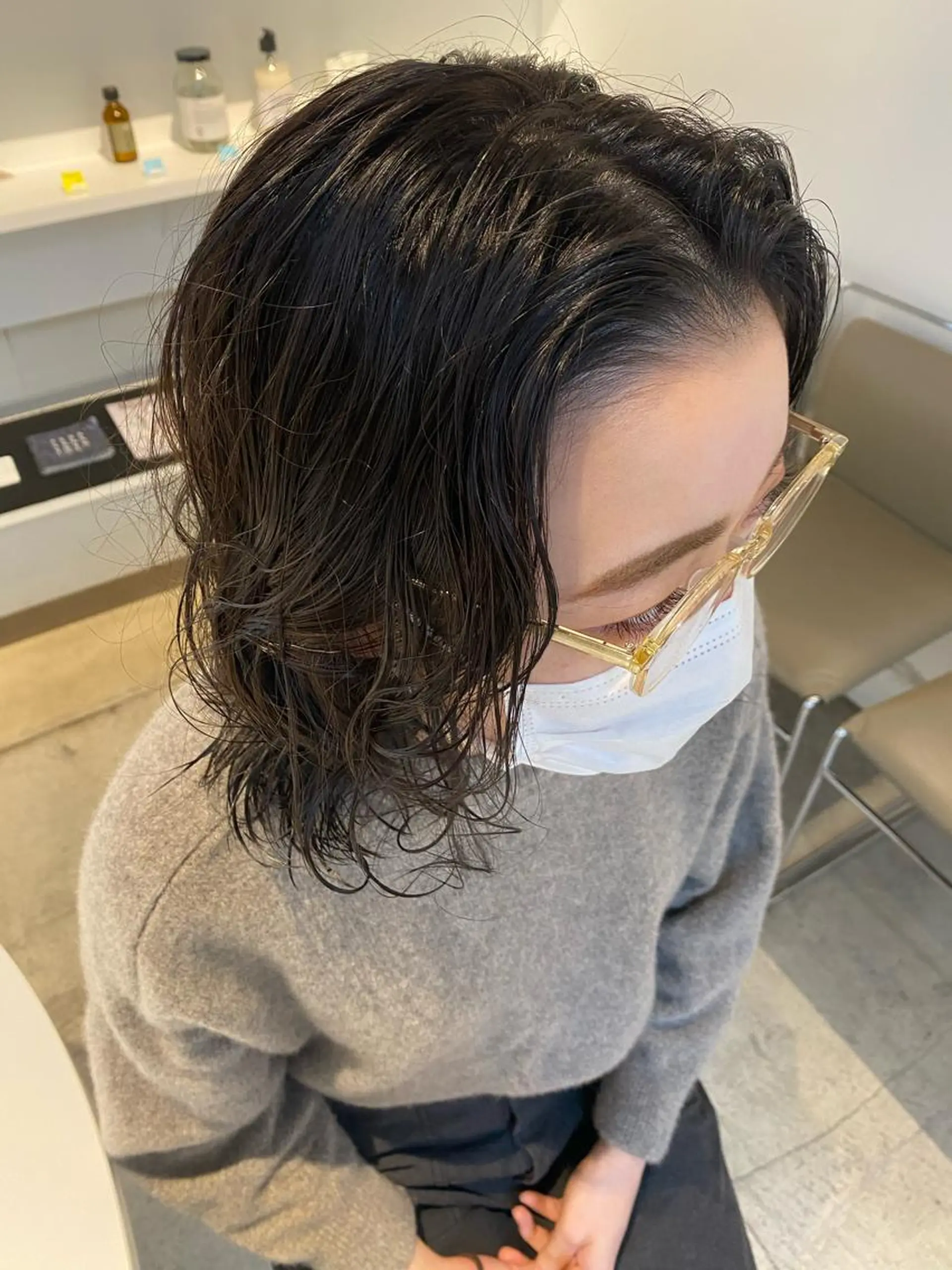 ミディアム パーマ &72 takiのヘアスタイル