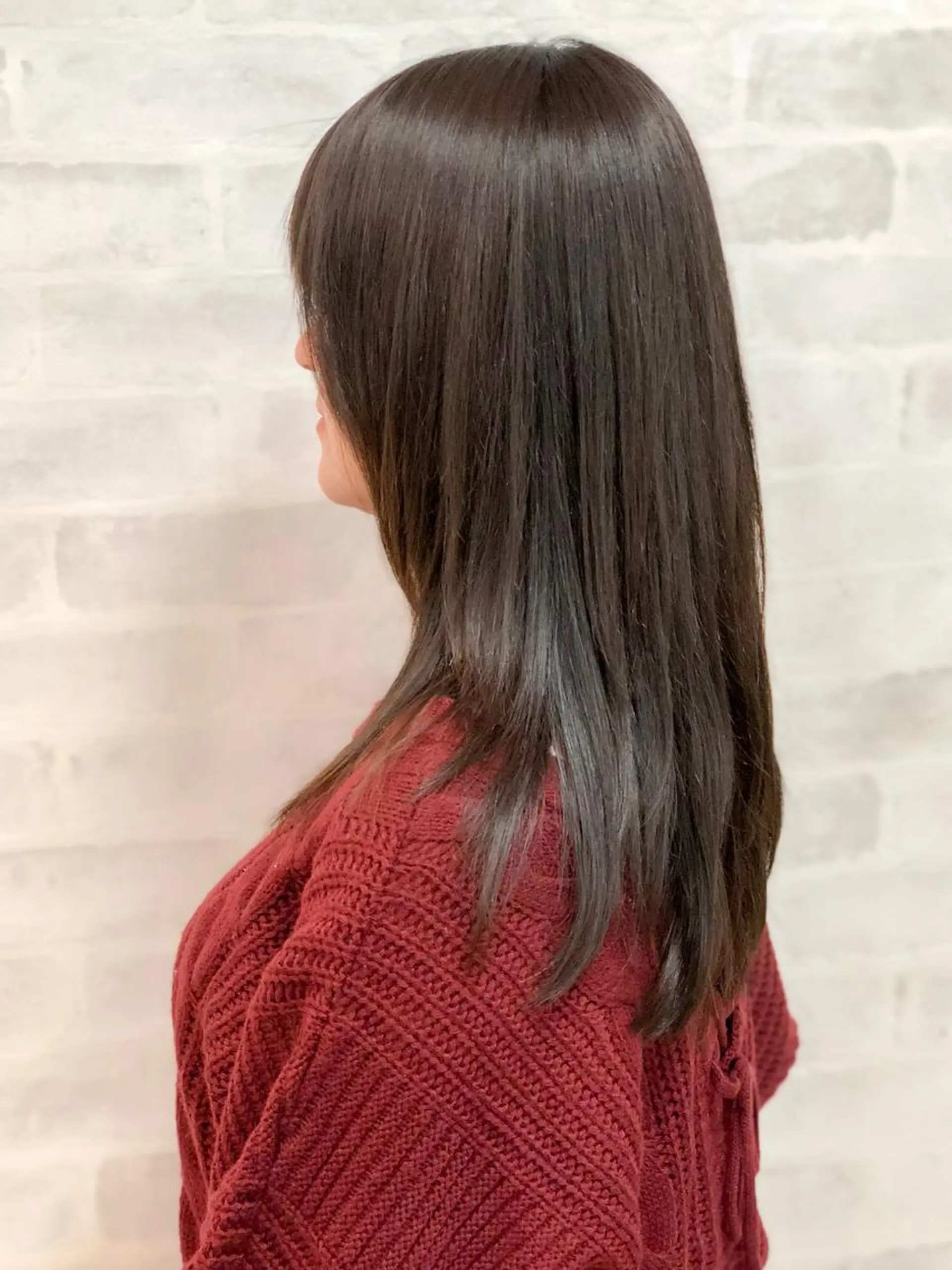 ロング カセヤ リョウのヘアスタイル