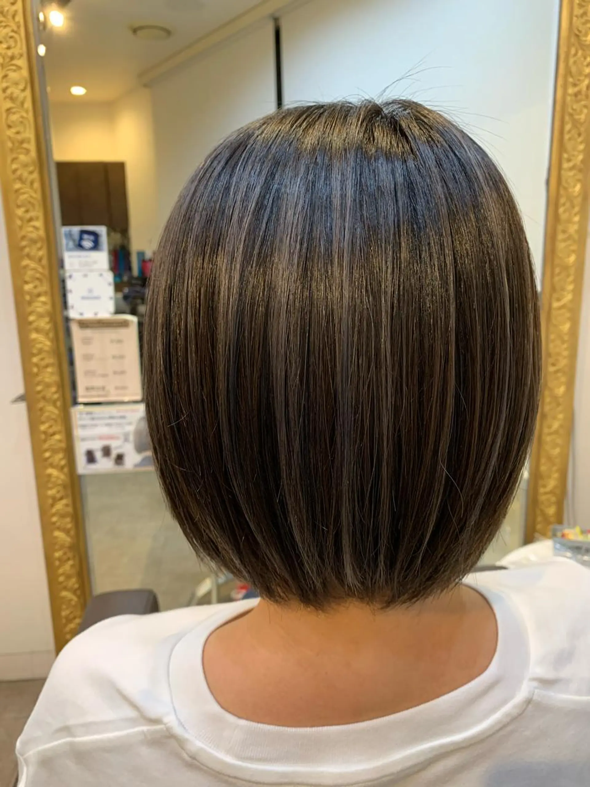 ショート カット ヘアカラー トリートメント AWANIKO 浦添店のヘアスタイル