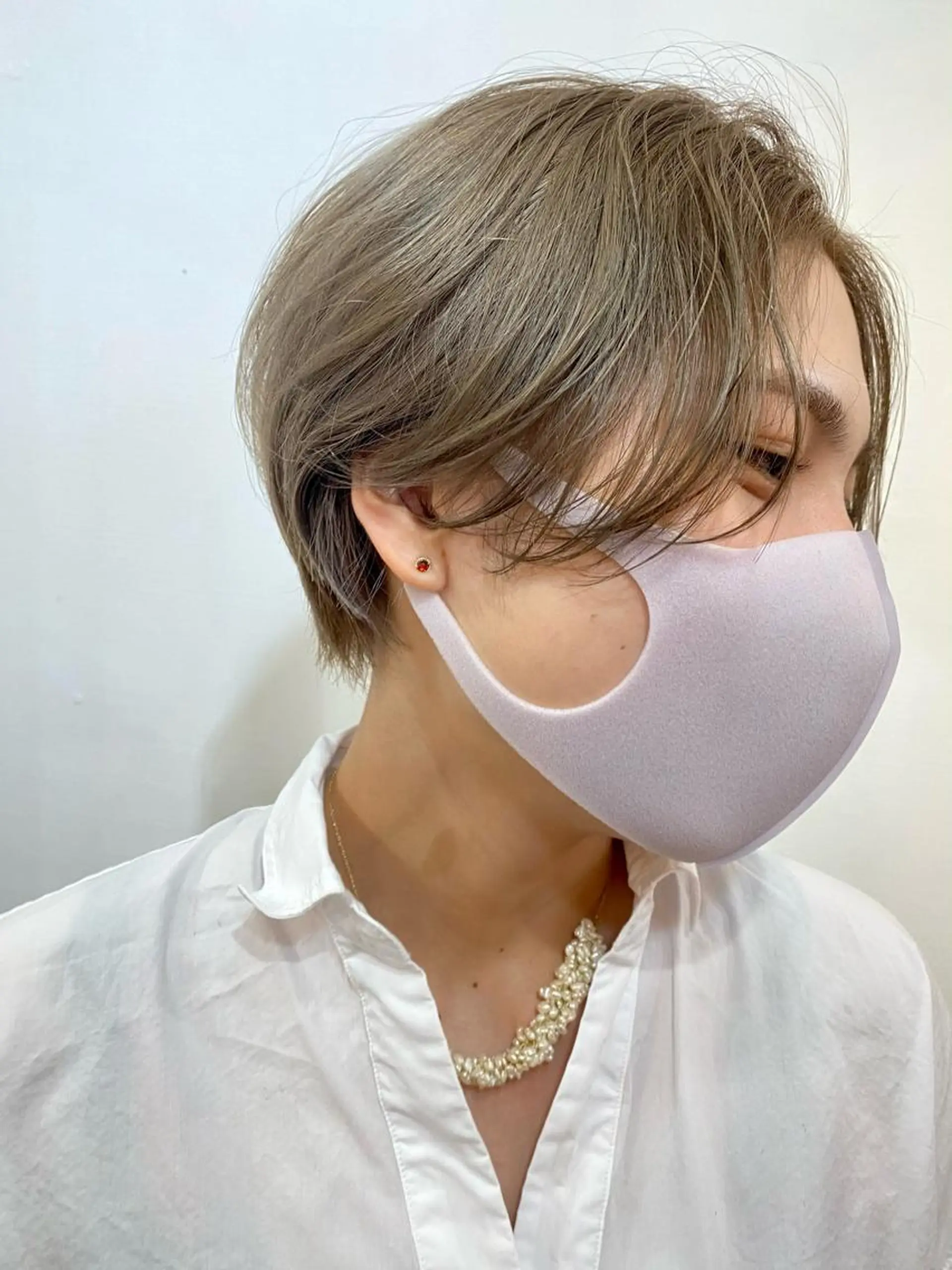 ショート カラー ヘアカラー トリートメント 🍃ショートヘア🍃 北林春樹のヘアスタイル