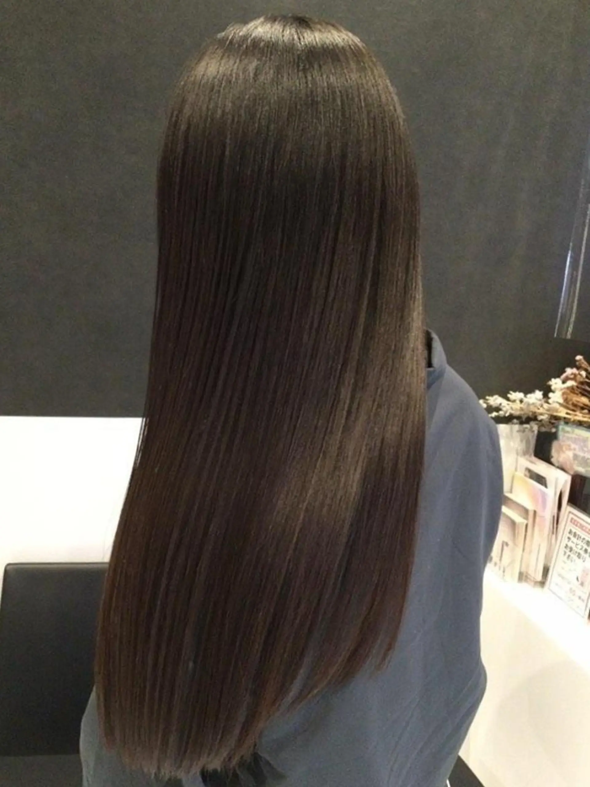 セミロング トリートメント ブリーチ/ヘアケア/ 艶髪/イギチハルのヘアスタイル