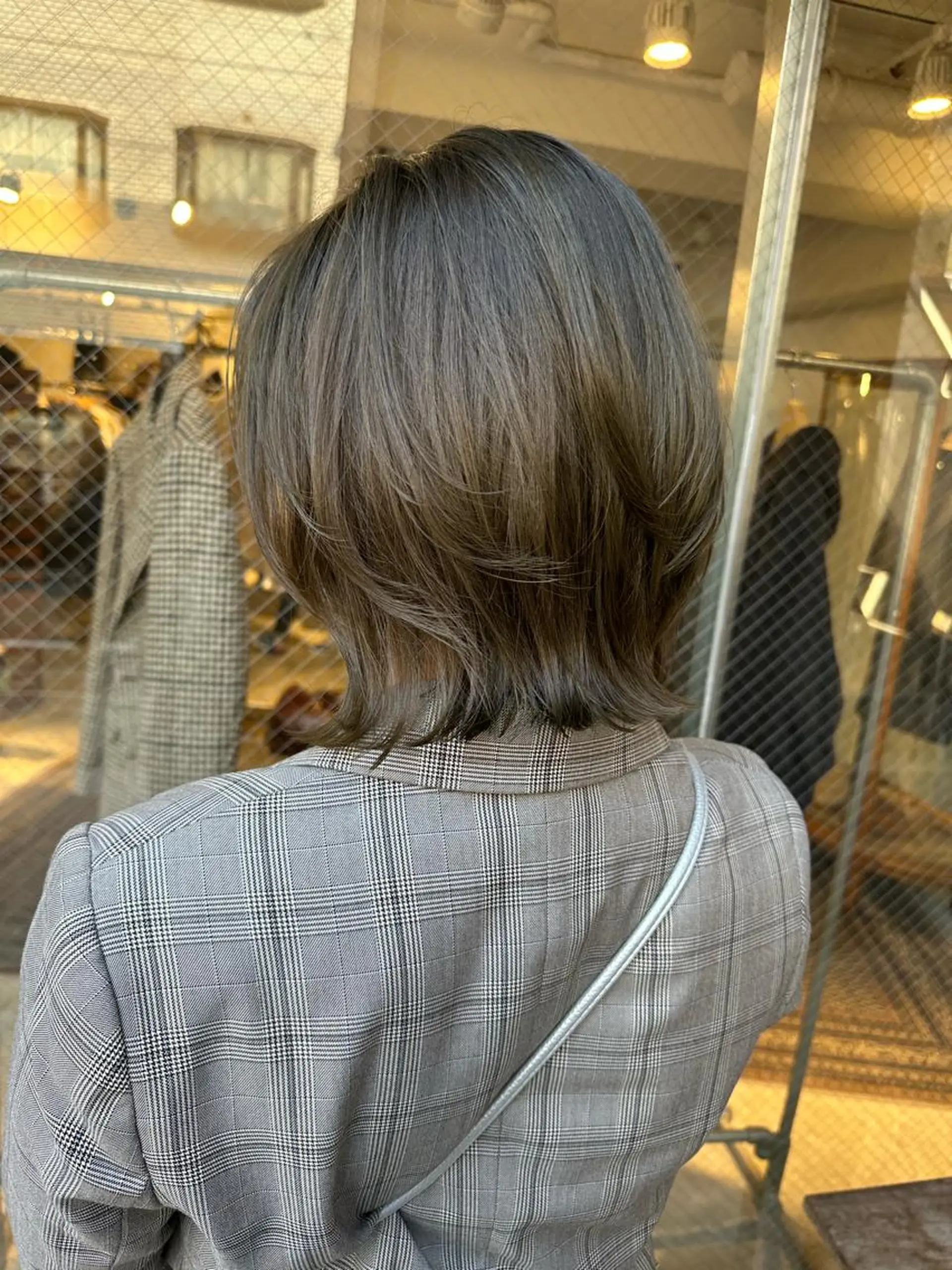 ミディアム 寺山 佳貴のヘアスタイル