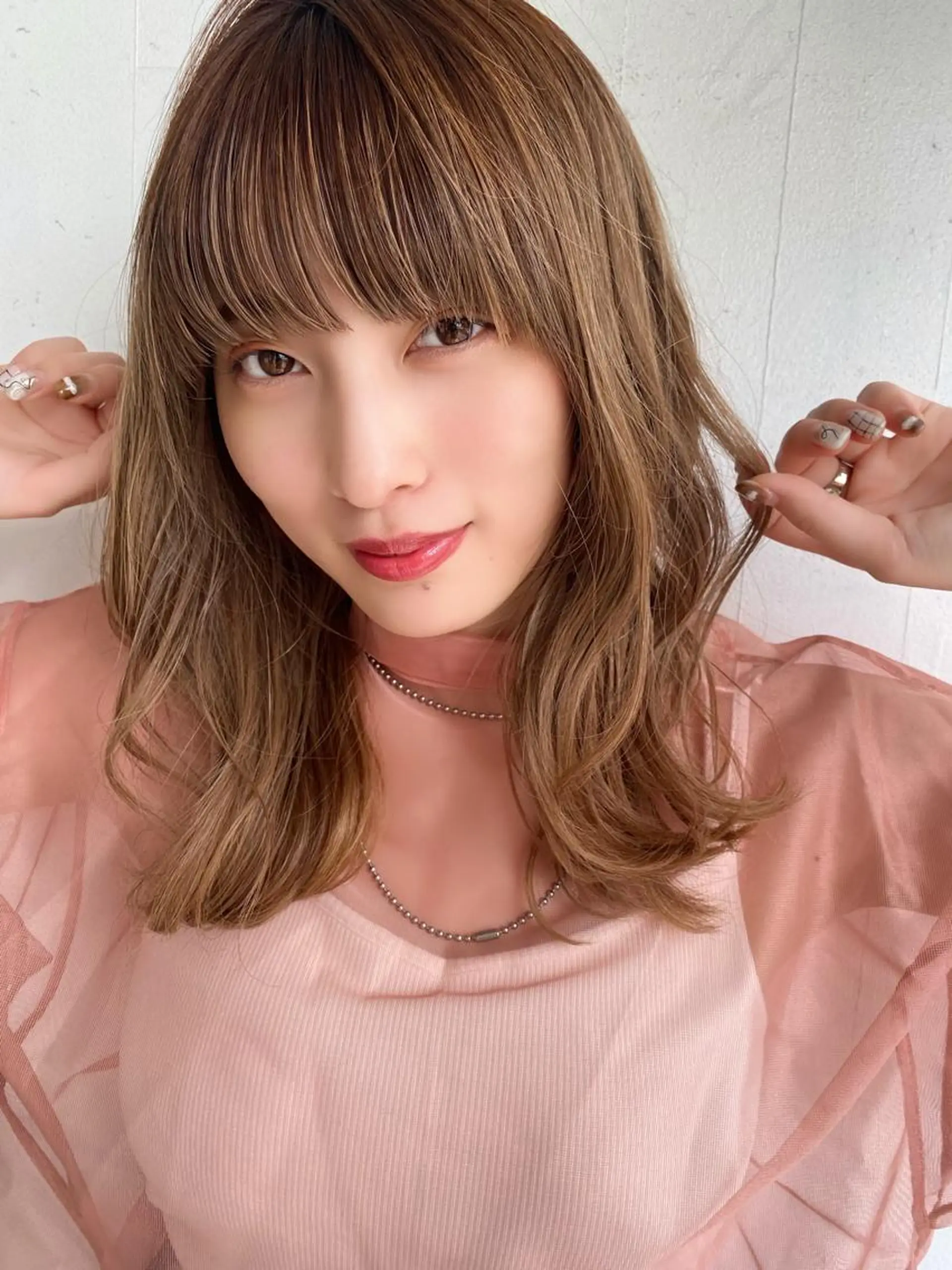 ミディアム 🍃透明感スタイル ｙｕ-ｋａ🍃のヘアスタイル