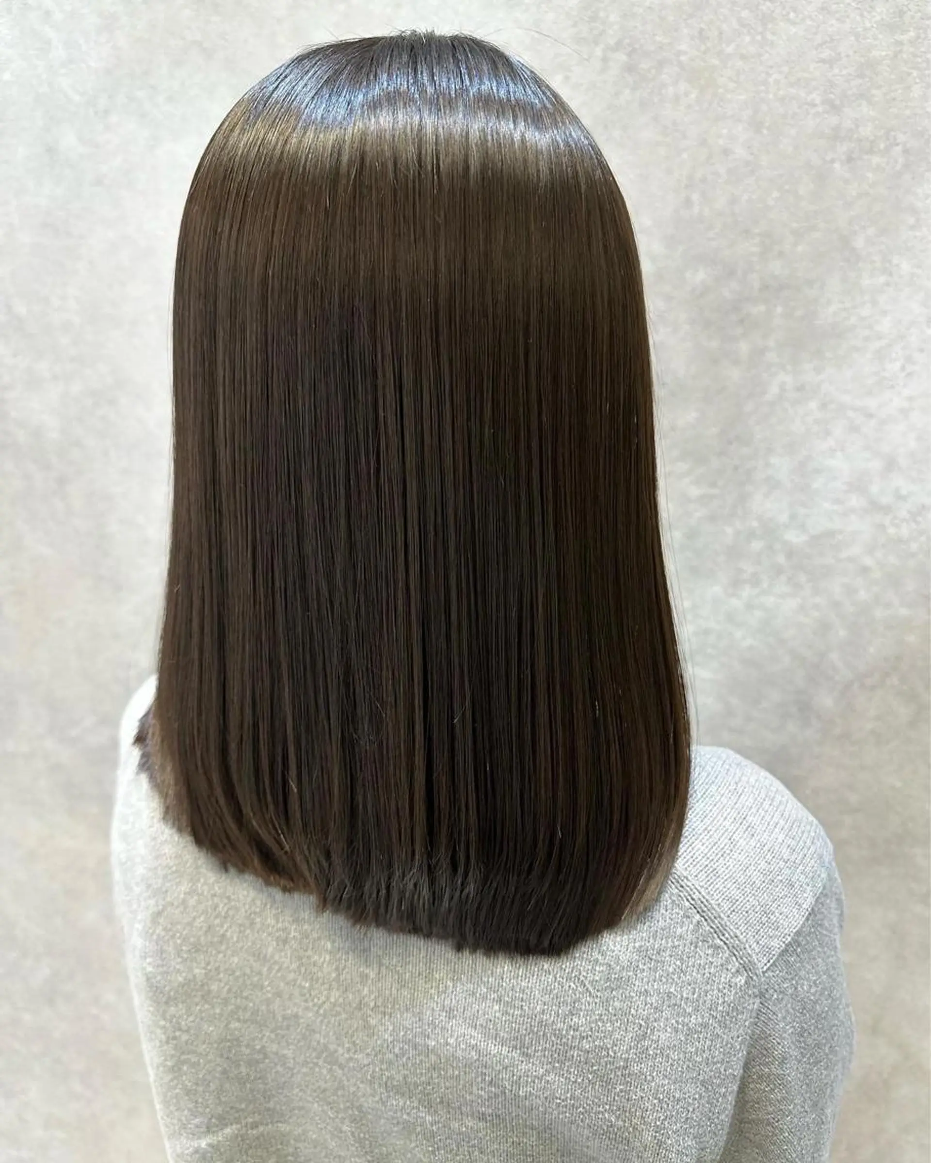 セミロング 🔸縮毛矯正/髪質 改善カラー石崎🔸のヘアスタイル