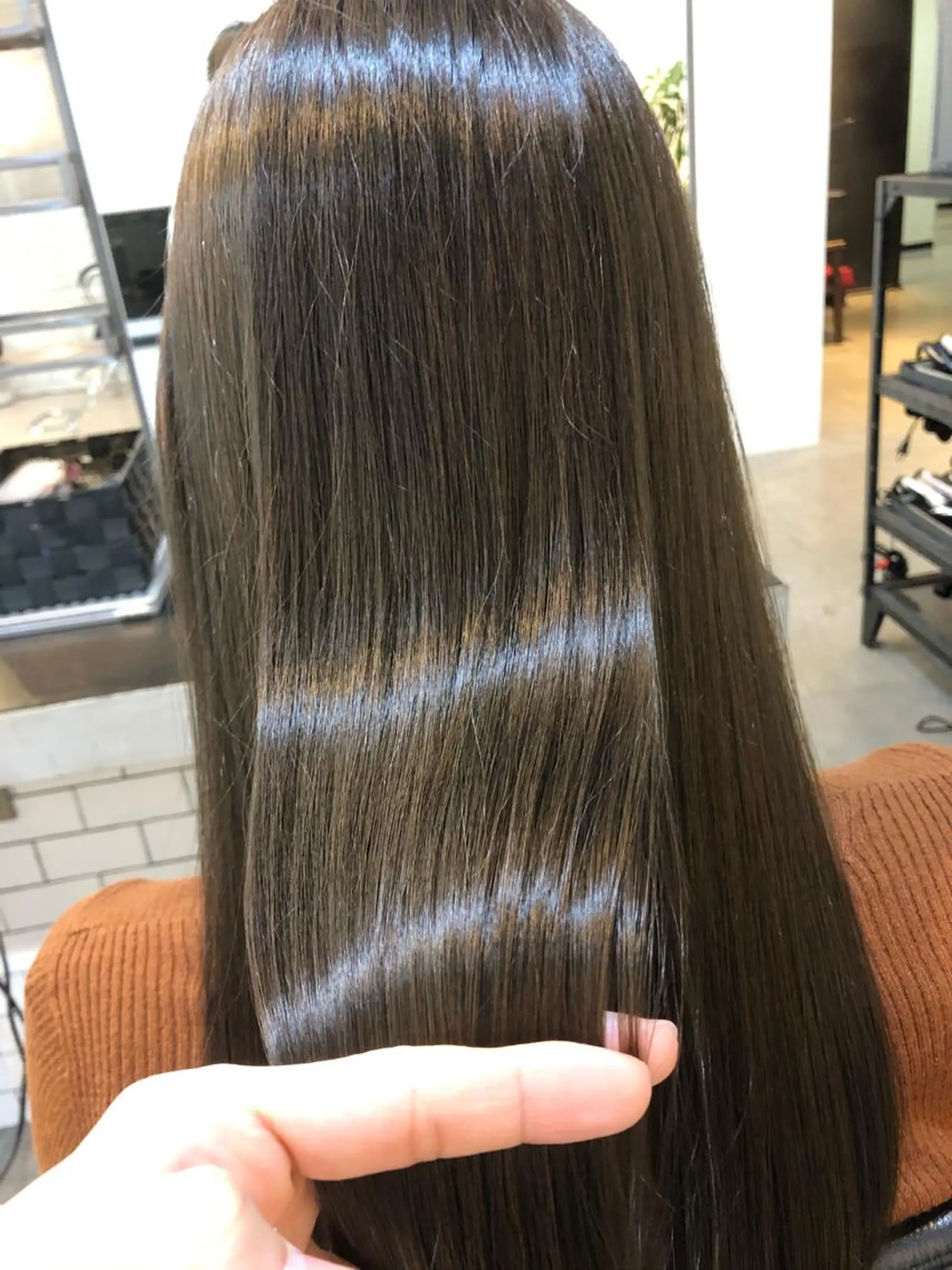 ロング ボブ×縮毛矯正 ryotaのヘアスタイル