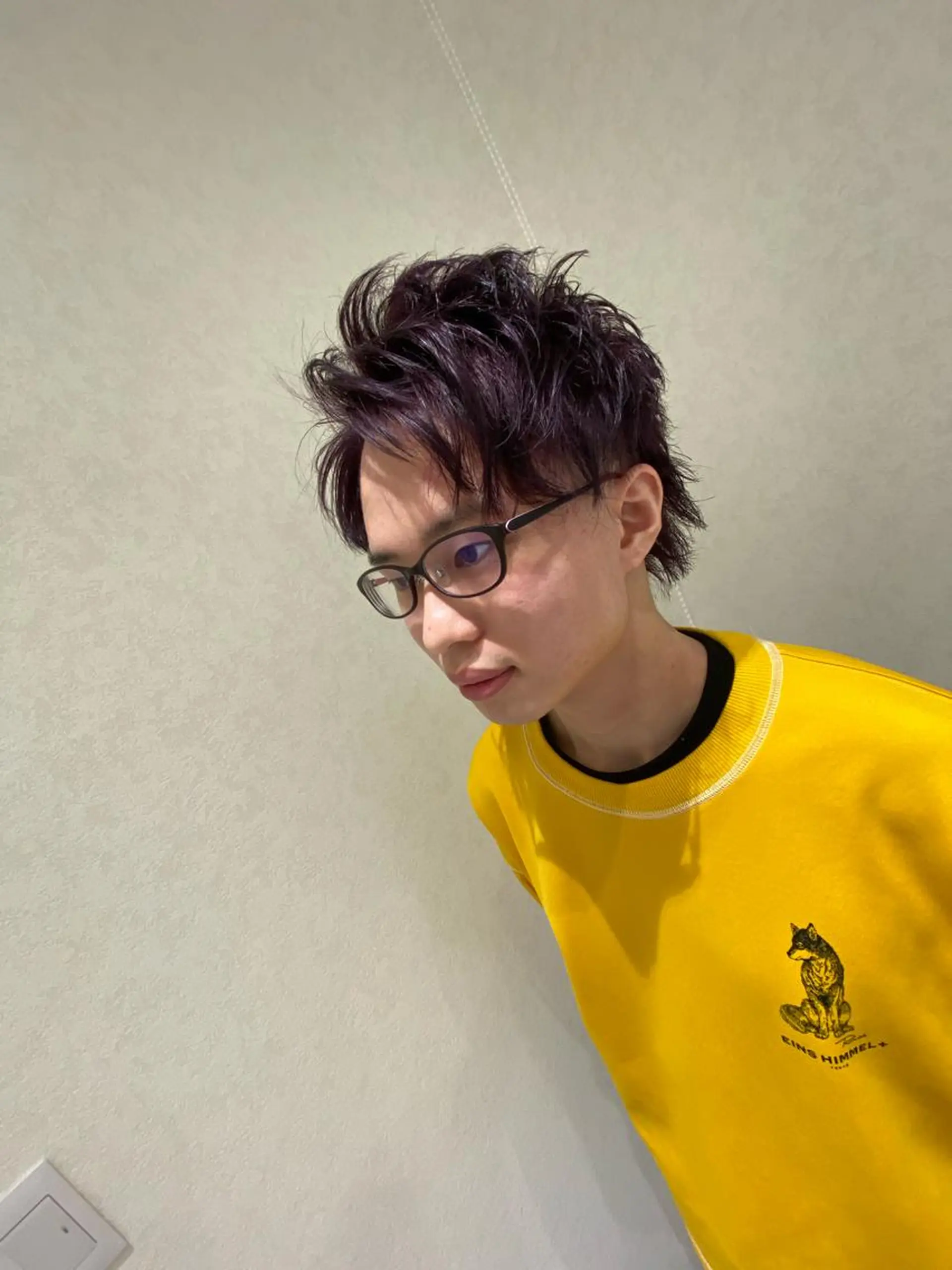 ショート カラー メンズ ムトウセイマ/ 縮毛矯正/ブリーチのヘアスタイル