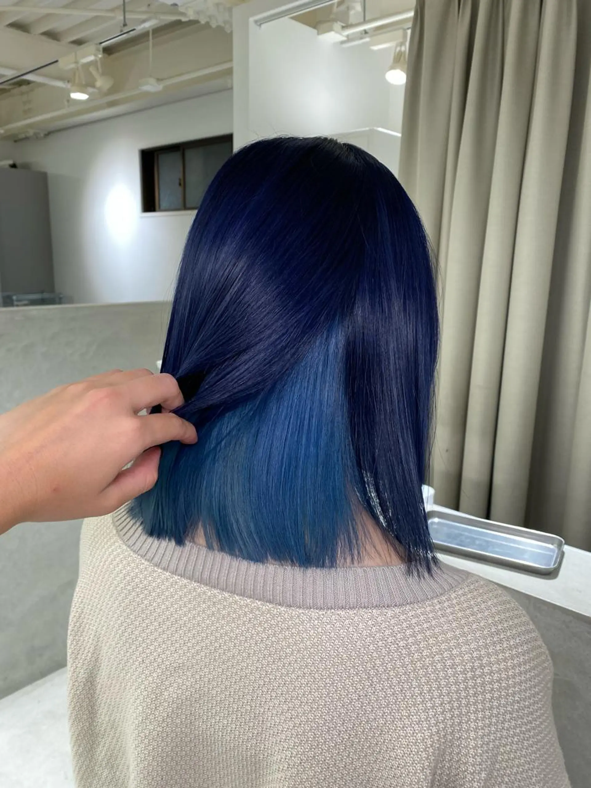 カラー ヘアカラー トリートメント kumon ayu ブリーチ/ハイトーンのヘアスタイル