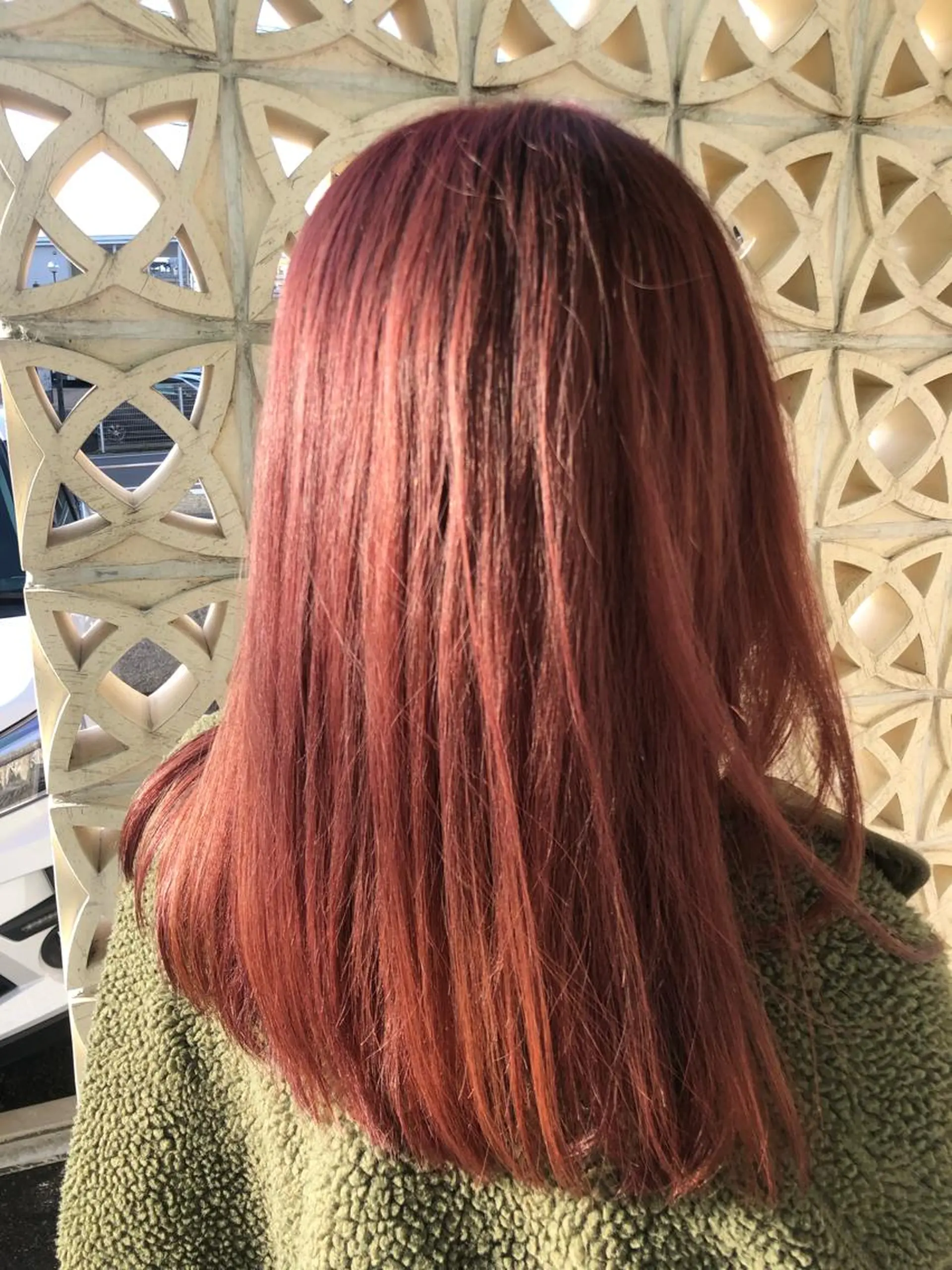 カラー 増田 結莉のヘアスタイル