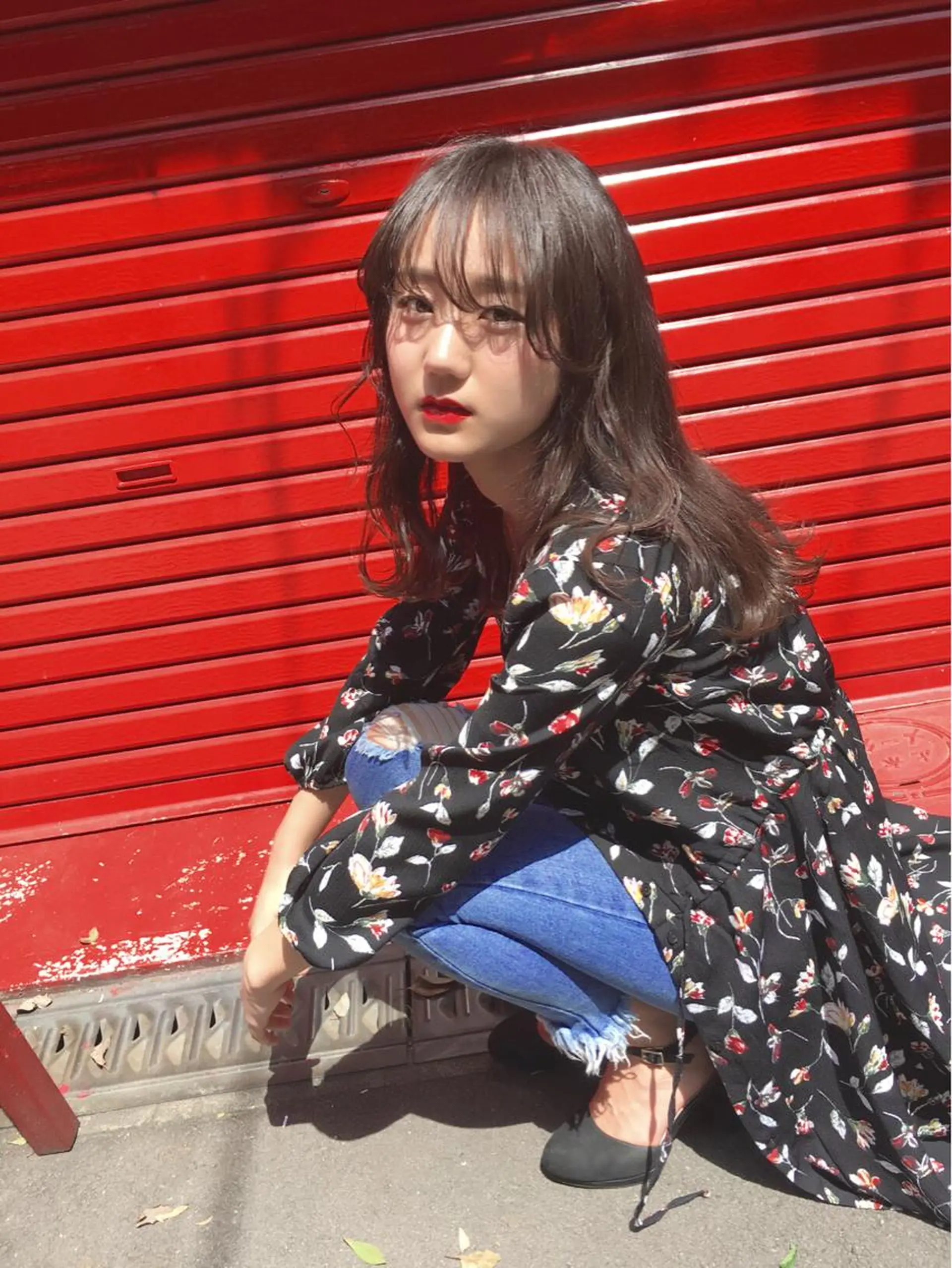 セミロング カラー ヘアアレンジ As hair所属・柔らか垢抜けｶﾗｰと ｶｯﾄ🫧ASUKAのヘアスタイル