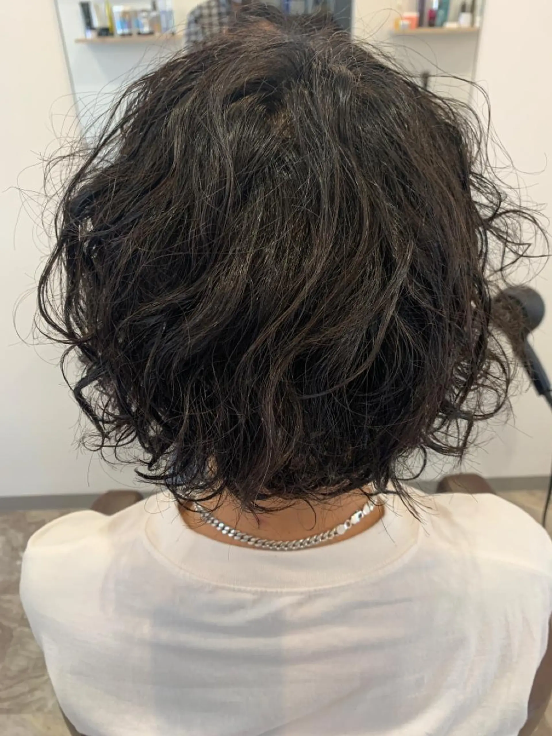 メンズ カット パーマ 永田 よしはるのヘアスタイル