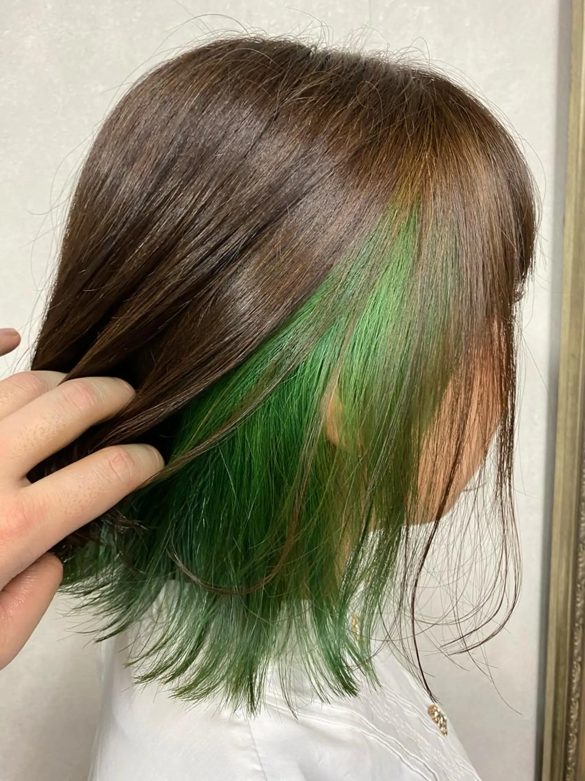ショート カラー パーマ ヘアアレンジ 年間1500人担当 代表 南一路のヘアスタイル