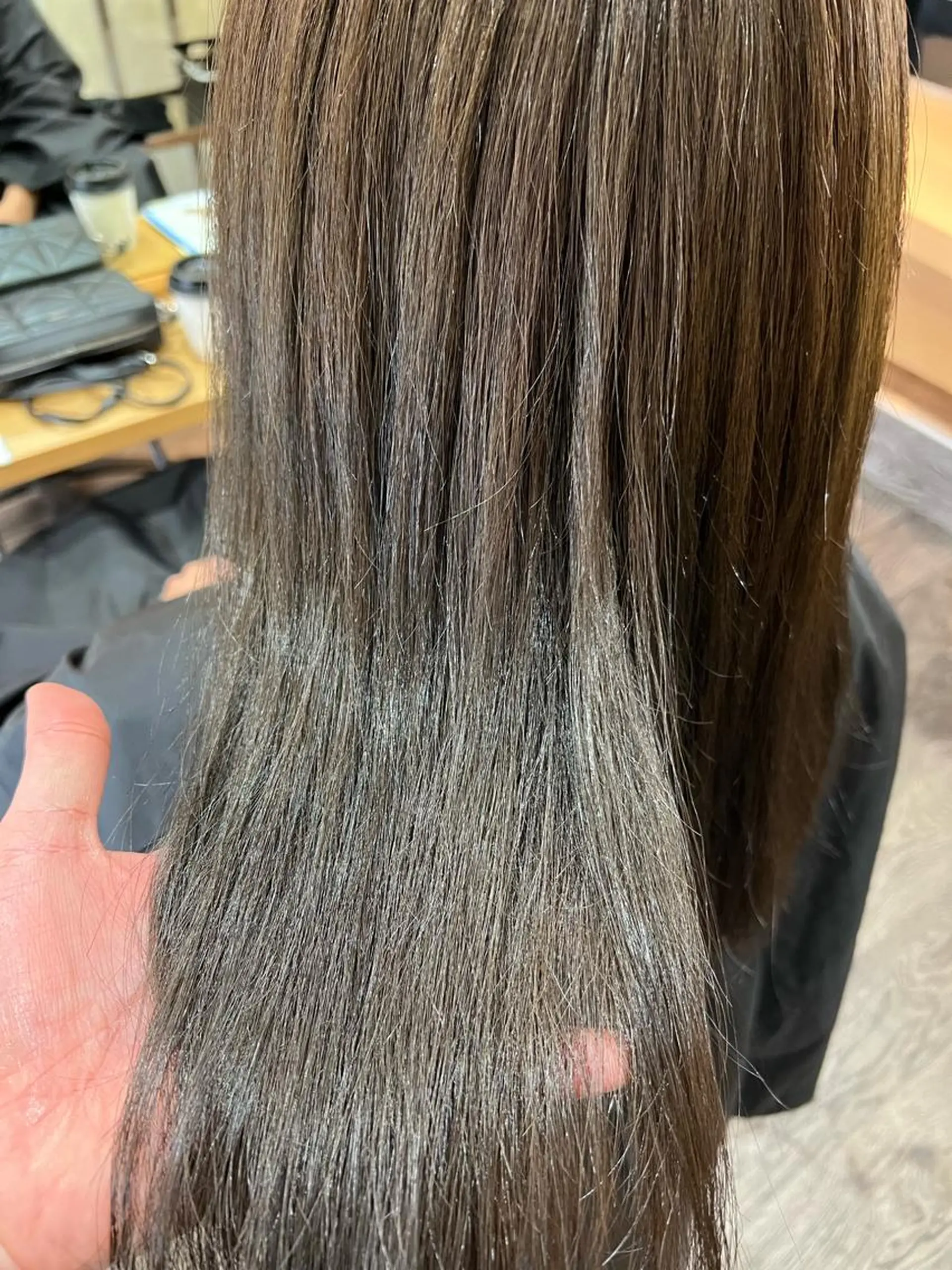 セミロング カラー カット ヘアカラー 美容室 birdのヘアスタイル