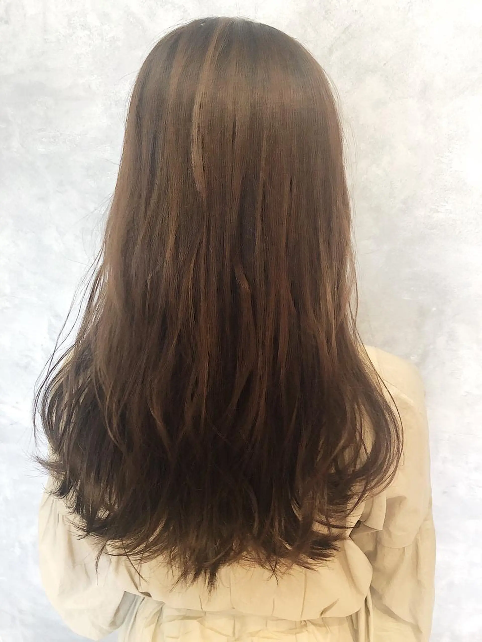 ロング カラー カット ヘアカラー トリートメント 五月女 隼人のヘアスタイル