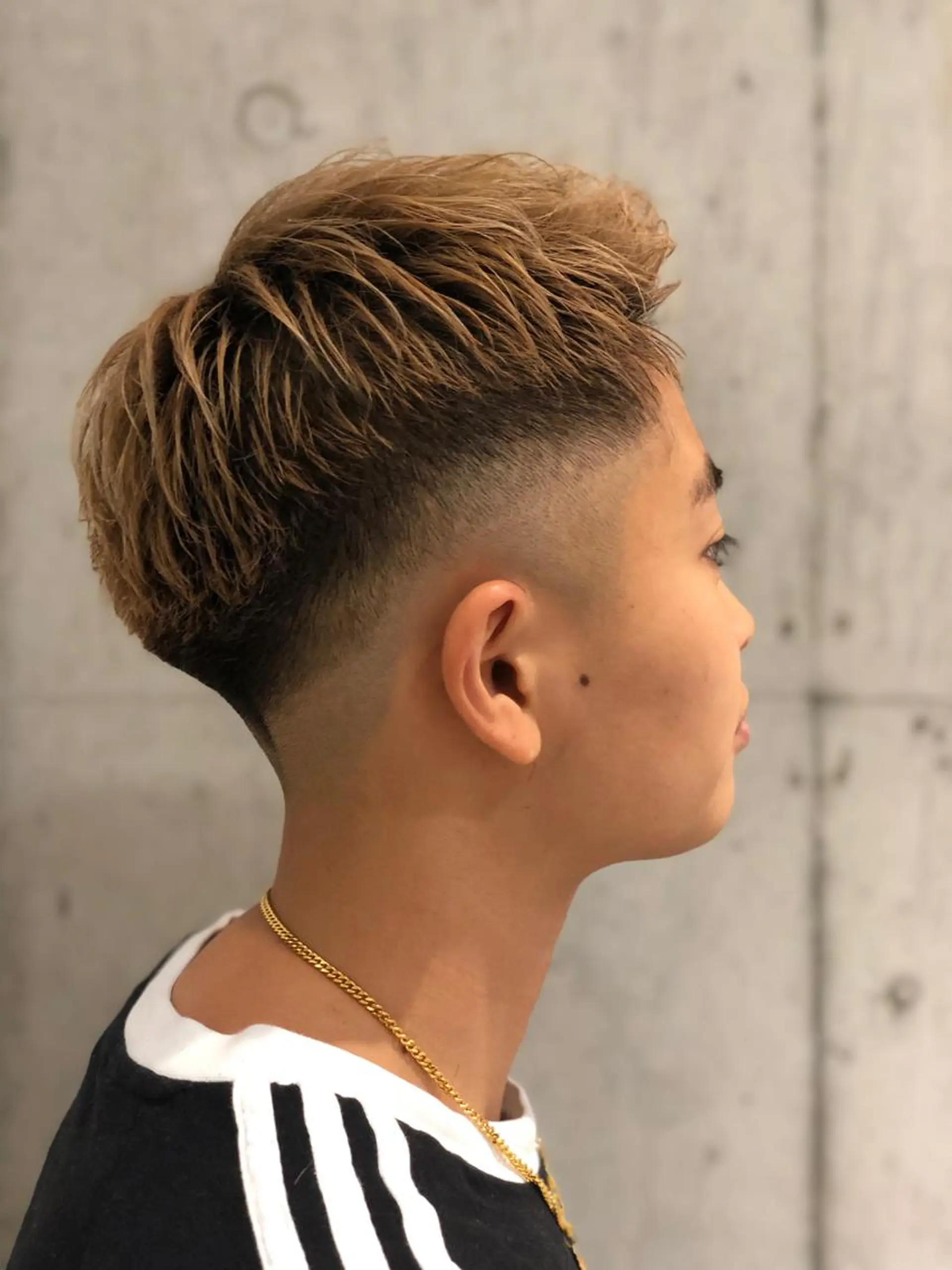ショート メンズ こやま りほのヘアスタイル