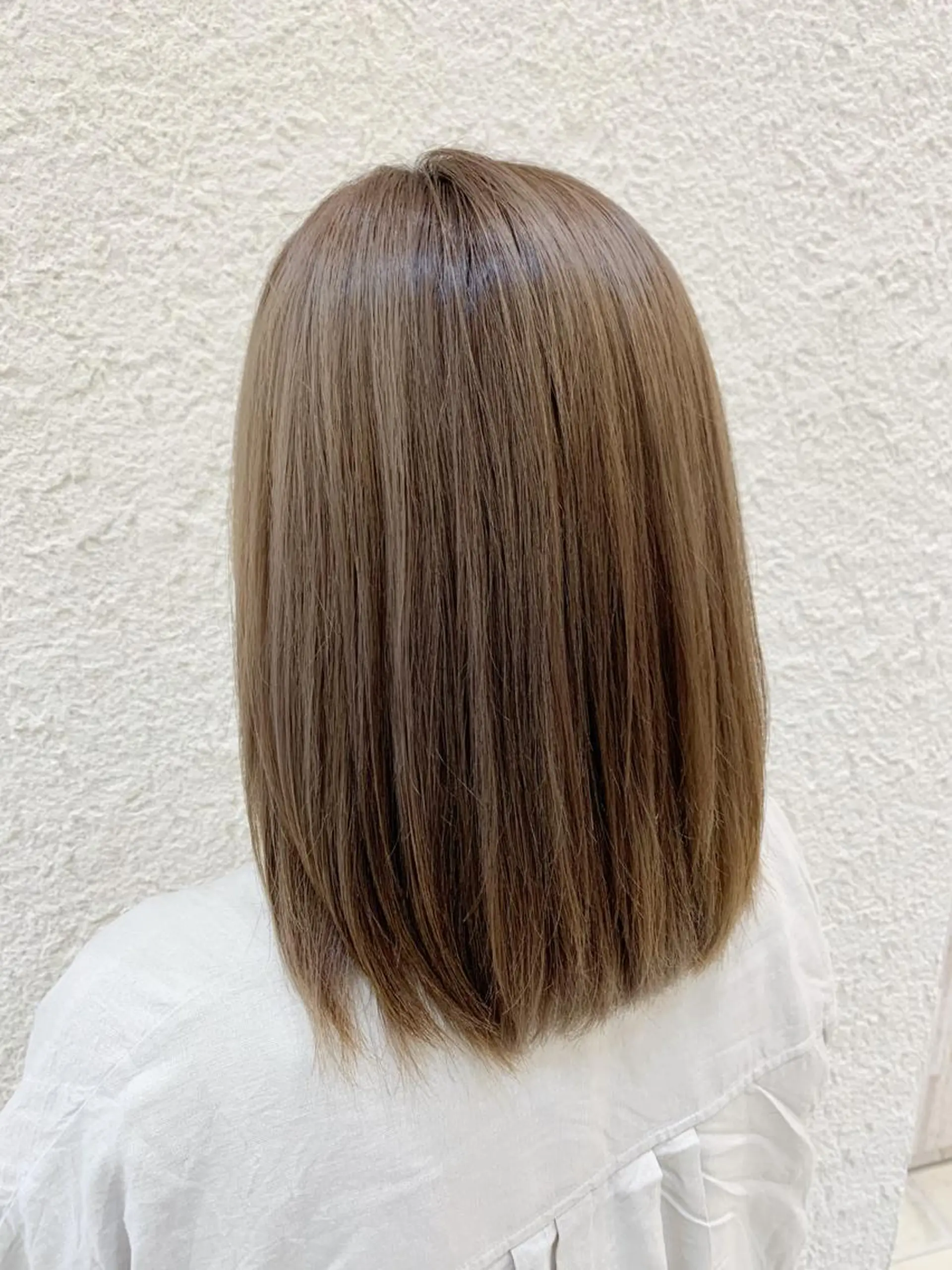 ミディアム カラー アッシュ トリートメント ヘアカラー NYNY四條畷店 森　亮人のヘアスタイル